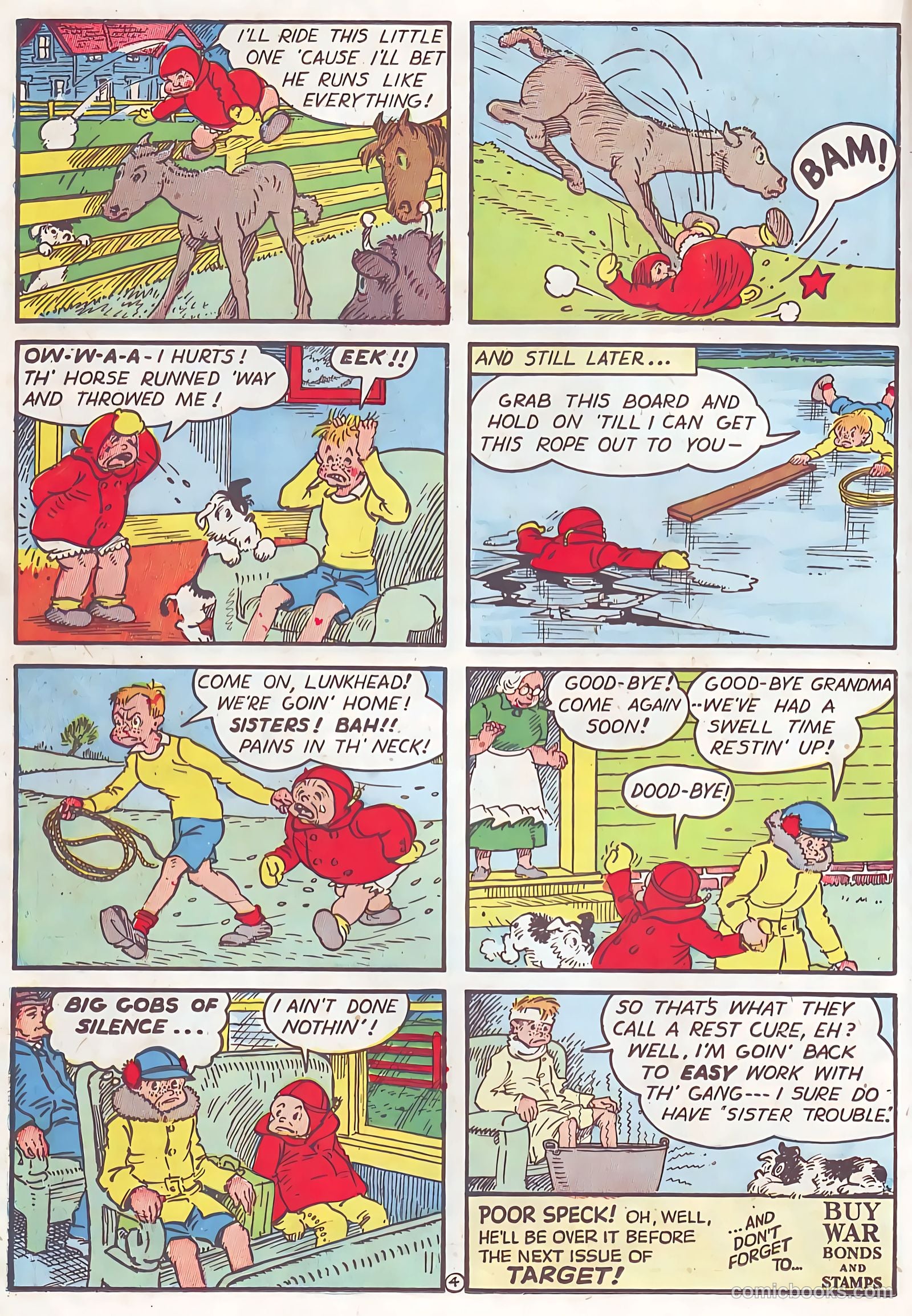 Target Comics #10 (1946) — page 33 of 69