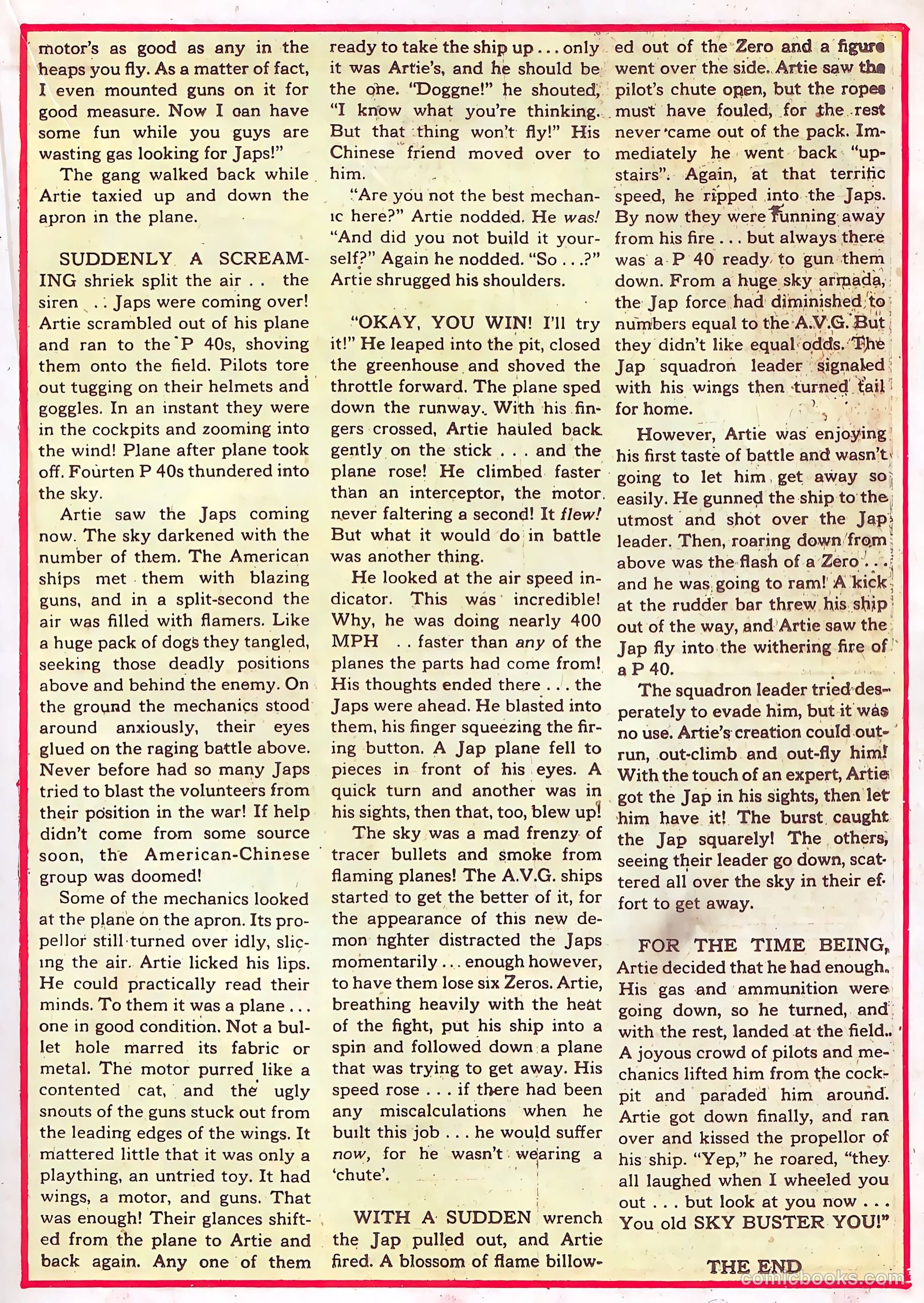 Target Comics #10 (1946) — page 36 of 69