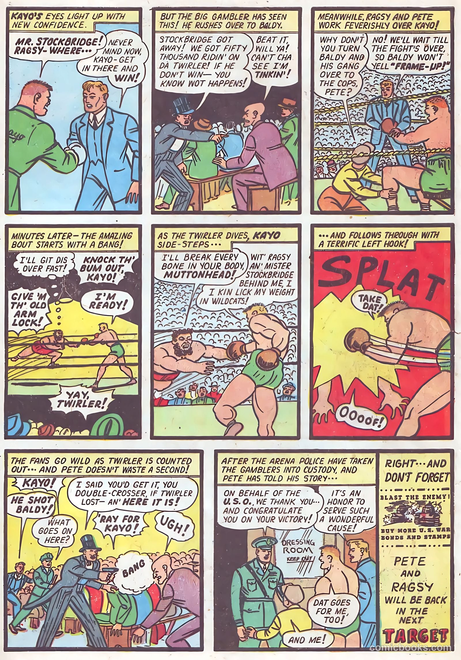 Target Comics #10 (1946) — page 58 of 69