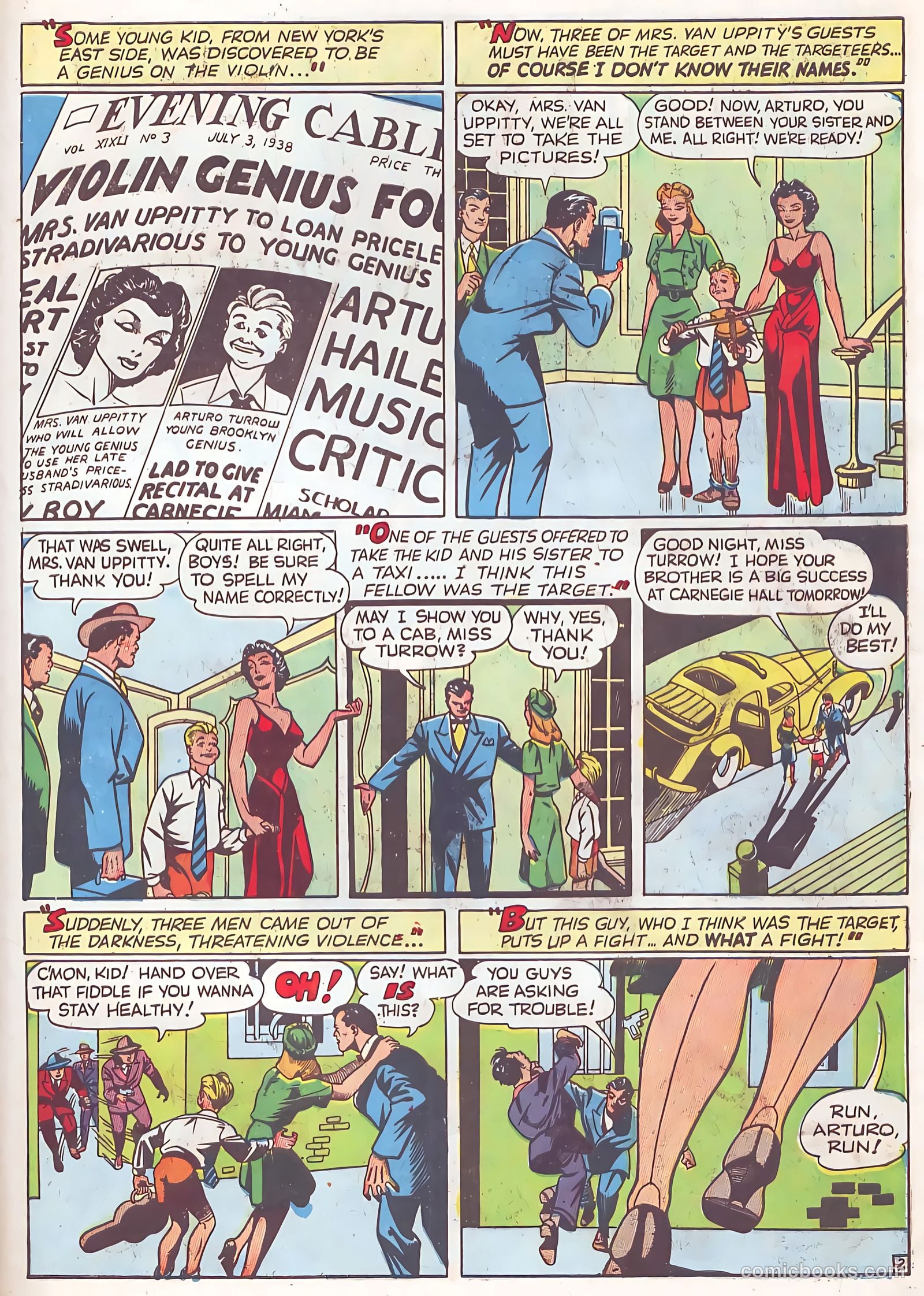 Target Comics #10 (1946) — page 60 of 69