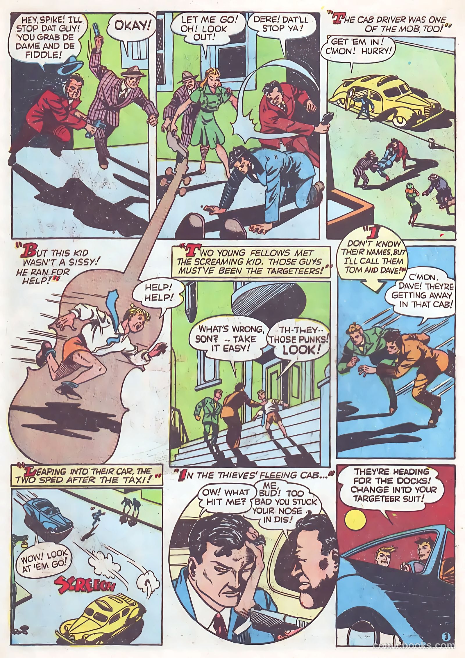 Target Comics #10 (1946) — page 61 of 69