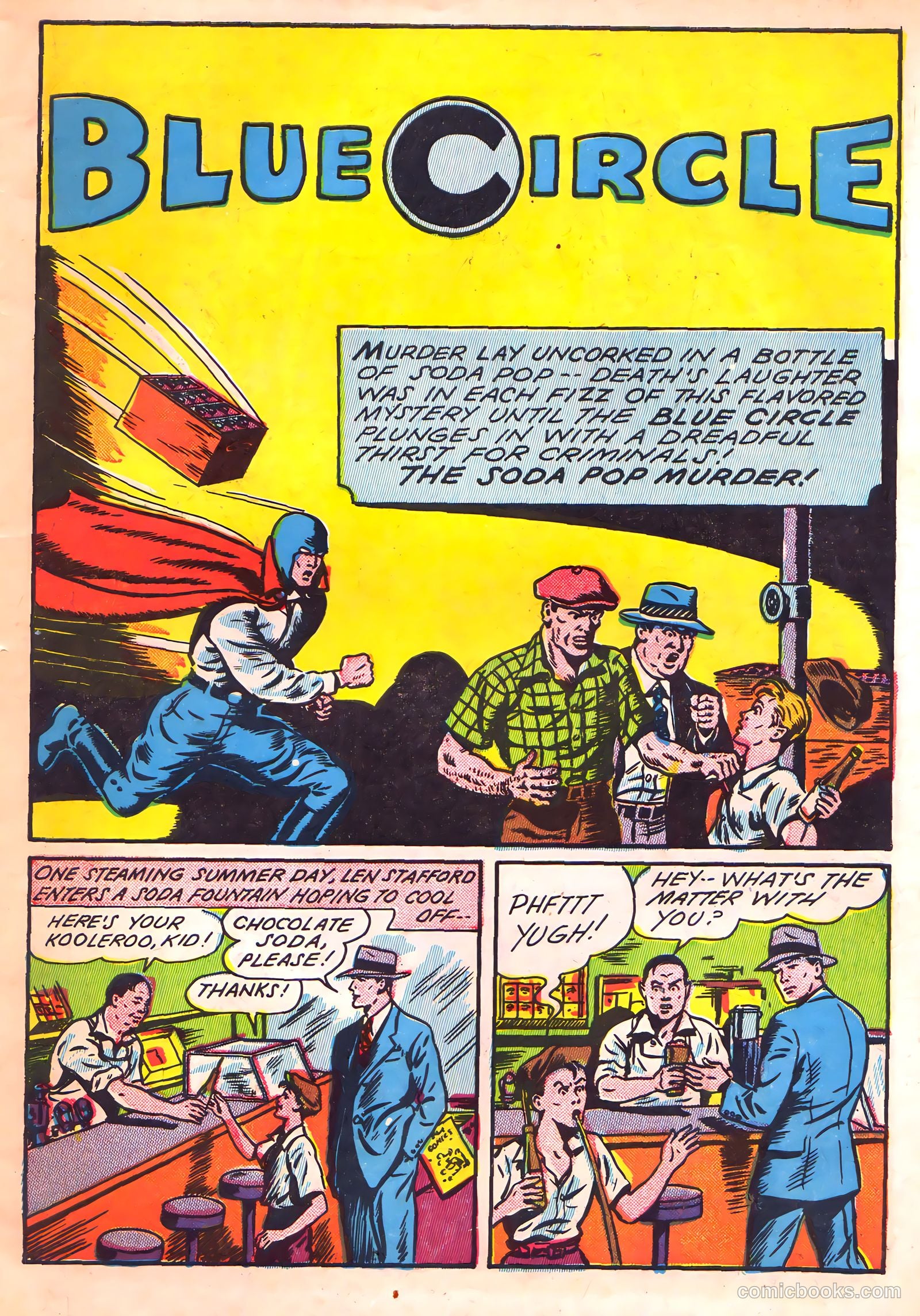 Blue Circle Comics #3 (1944, Rural Empire Publishing Co.) — page 3 of 52