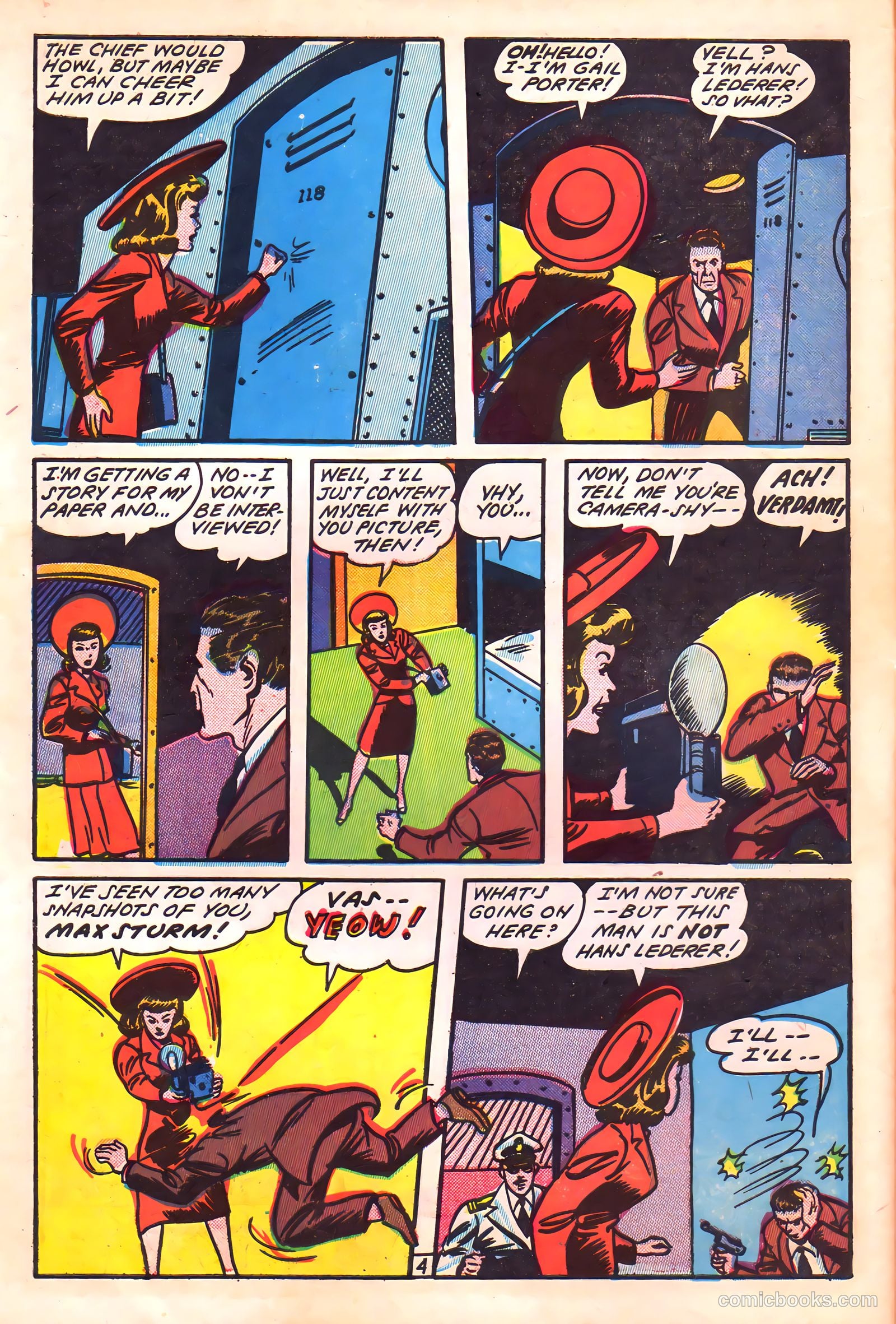Blue Circle Comics #3 (1944, Rural Empire Publishing Co.) — page 14 of 52