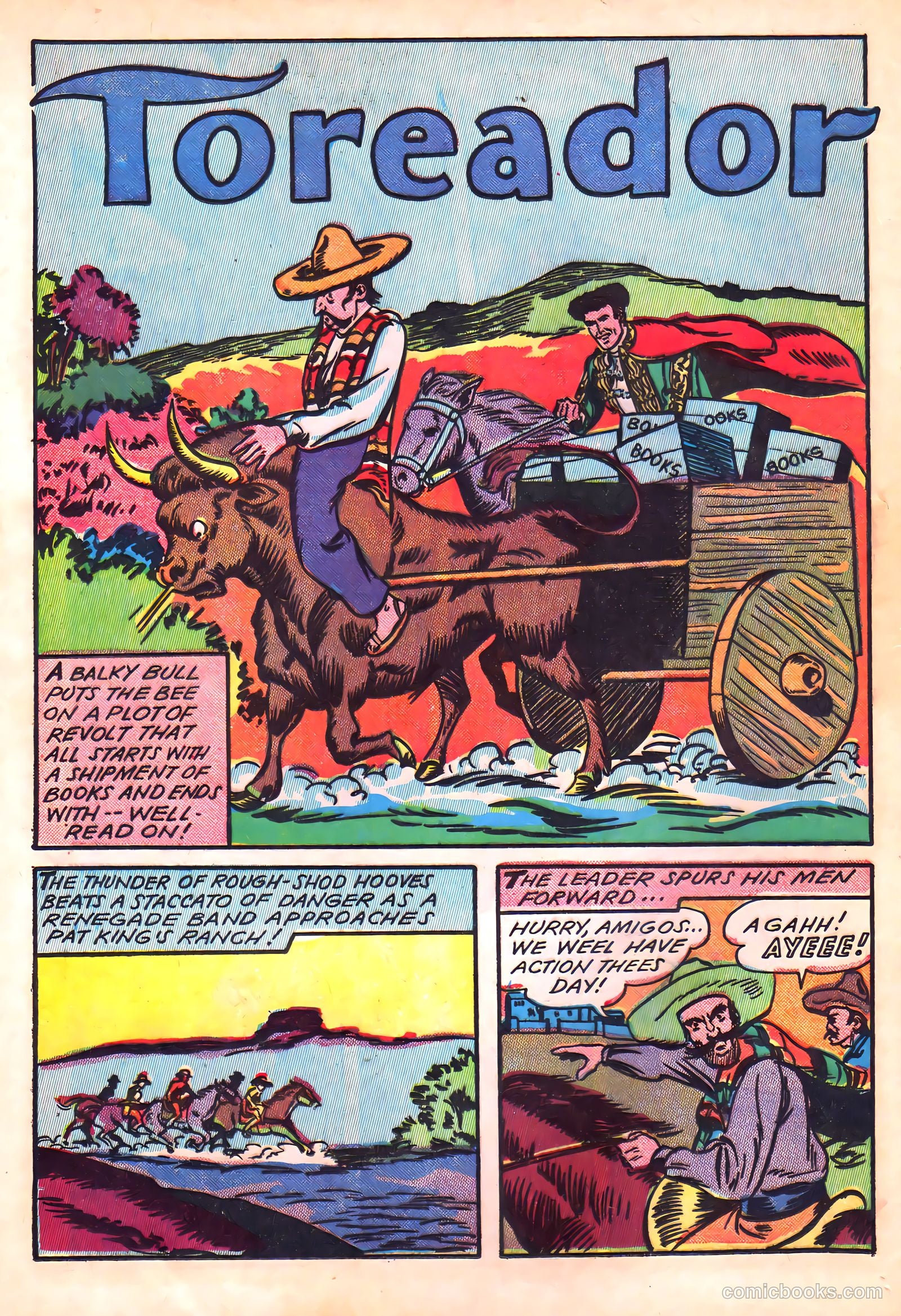 Blue Circle Comics #3 (1944, Rural Empire Publishing Co.) — page 16 of 52