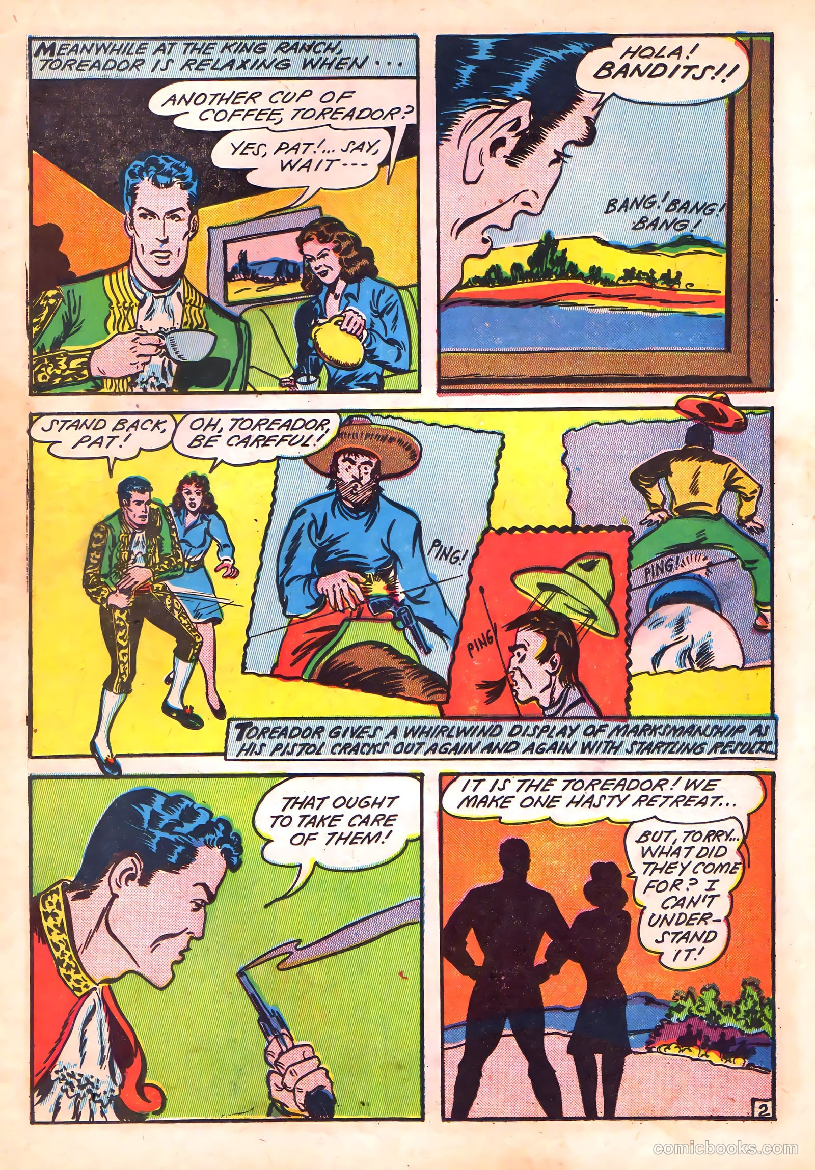 Blue Circle Comics #3 (1944, Rural Empire Publishing Co.) — page 17 of 52