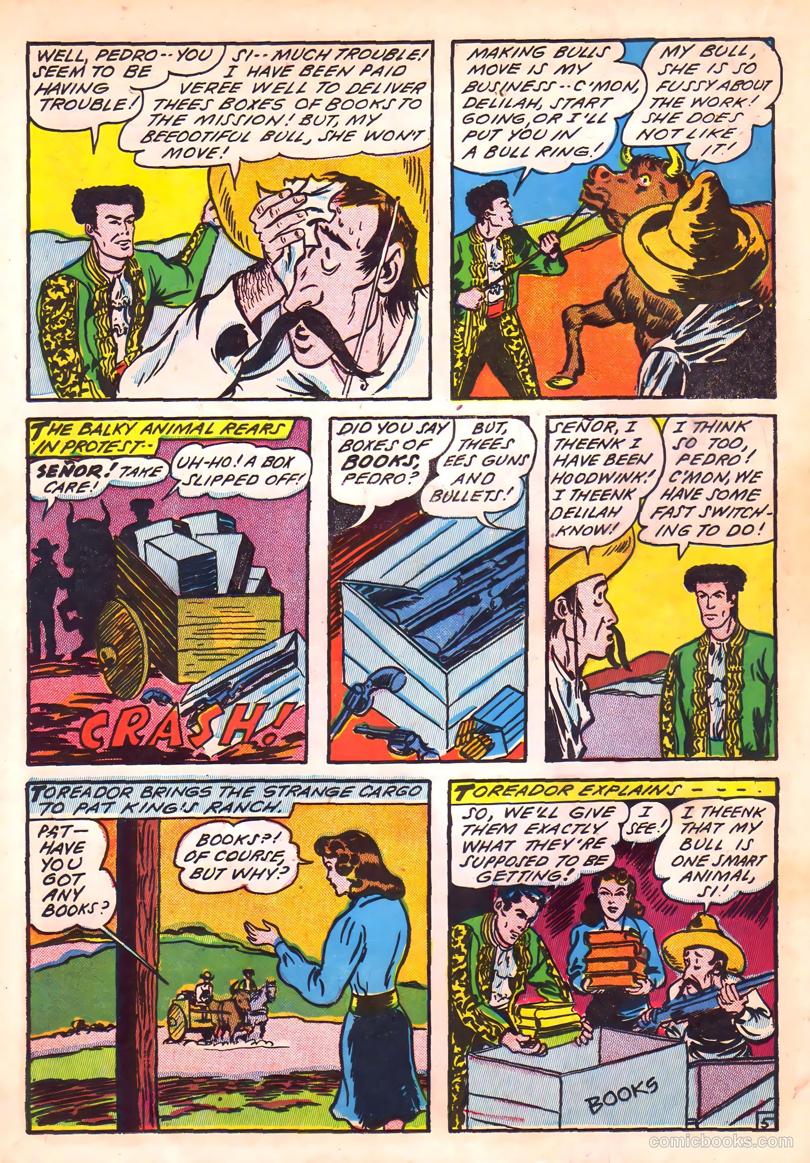 Blue Circle Comics #3 (1944, Rural Empire Publishing Co.) — page 20 of 52