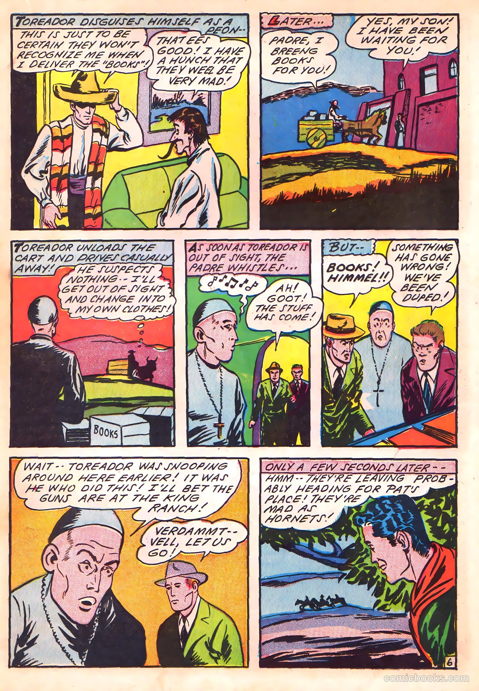 Blue Circle Comics #3 (1944, Rural Empire Publishing Co.) — page 21 of 52