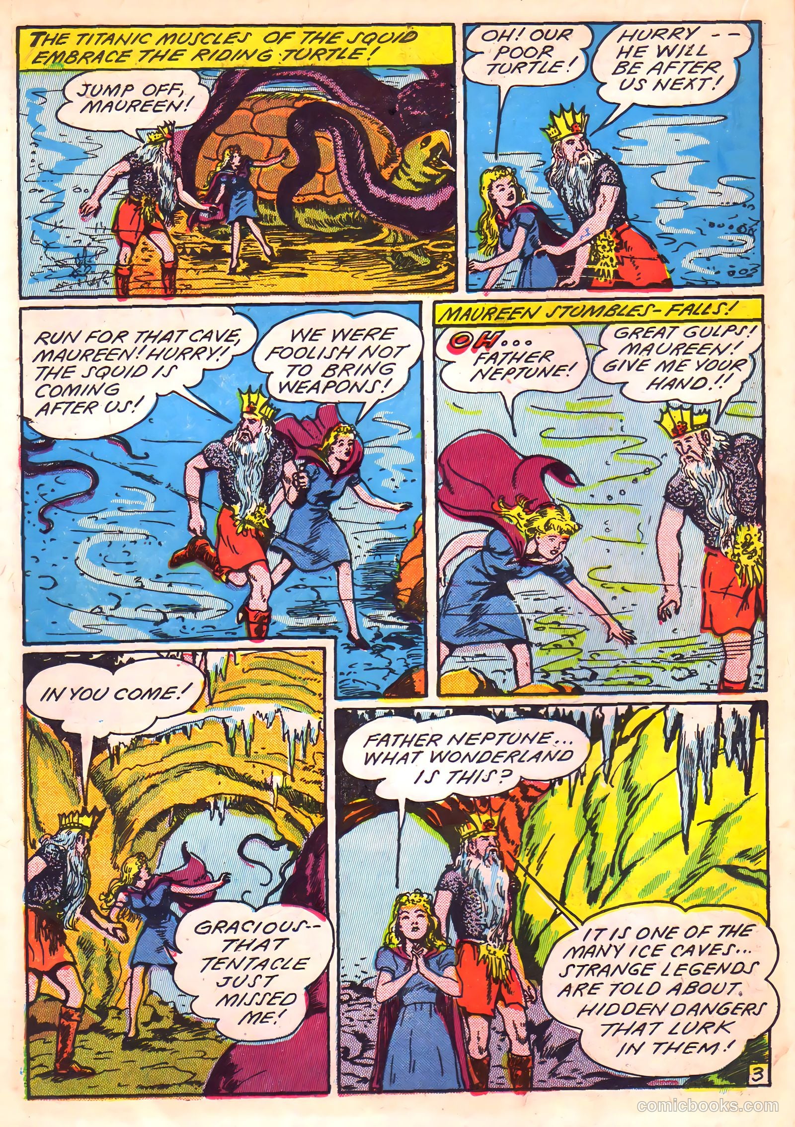 Blue Circle Comics #3 (1944, Rural Empire Publishing Co.) — page 26 of 52