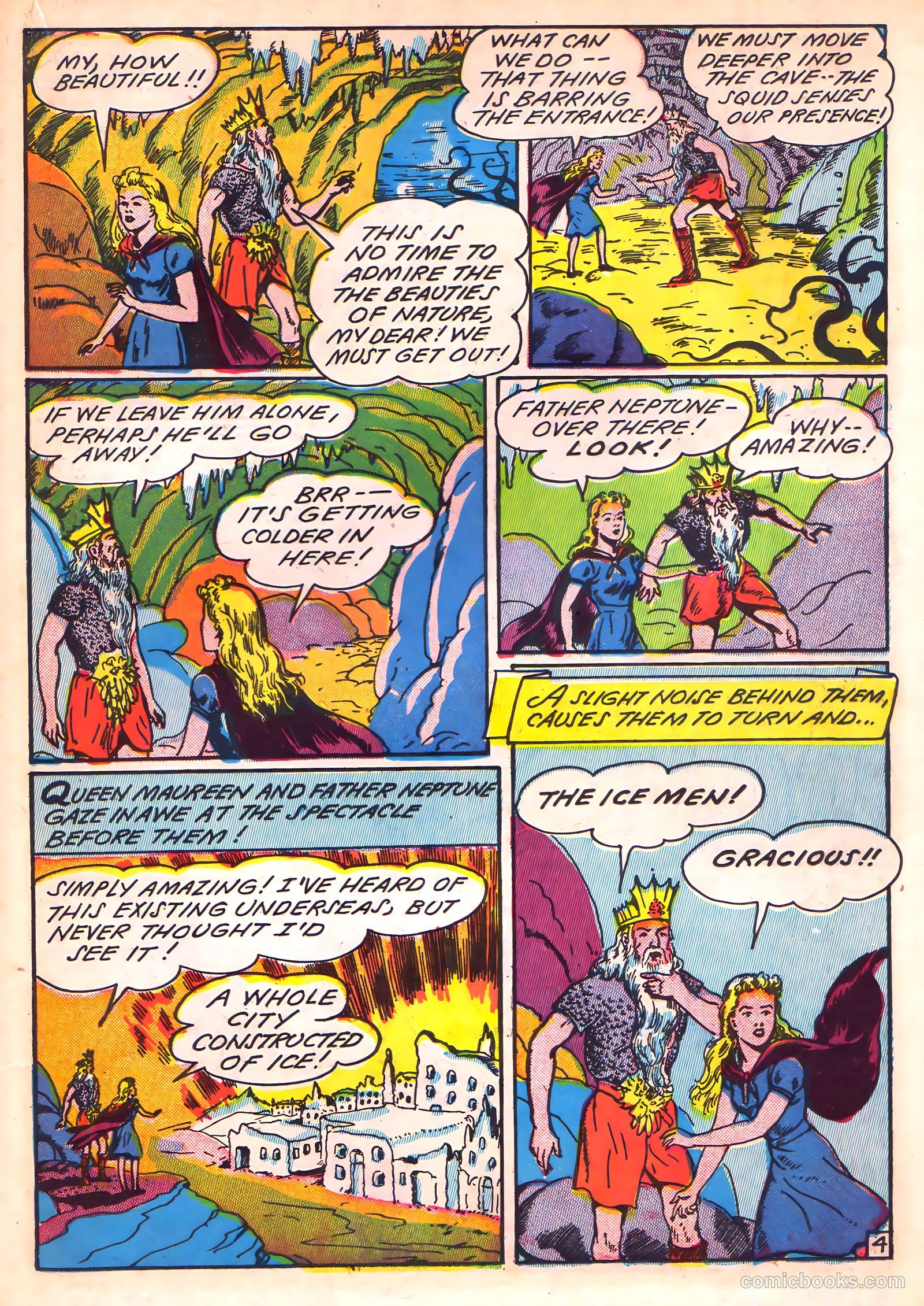 Blue Circle Comics #3 (1944, Rural Empire Publishing Co.) — page 27 of 52