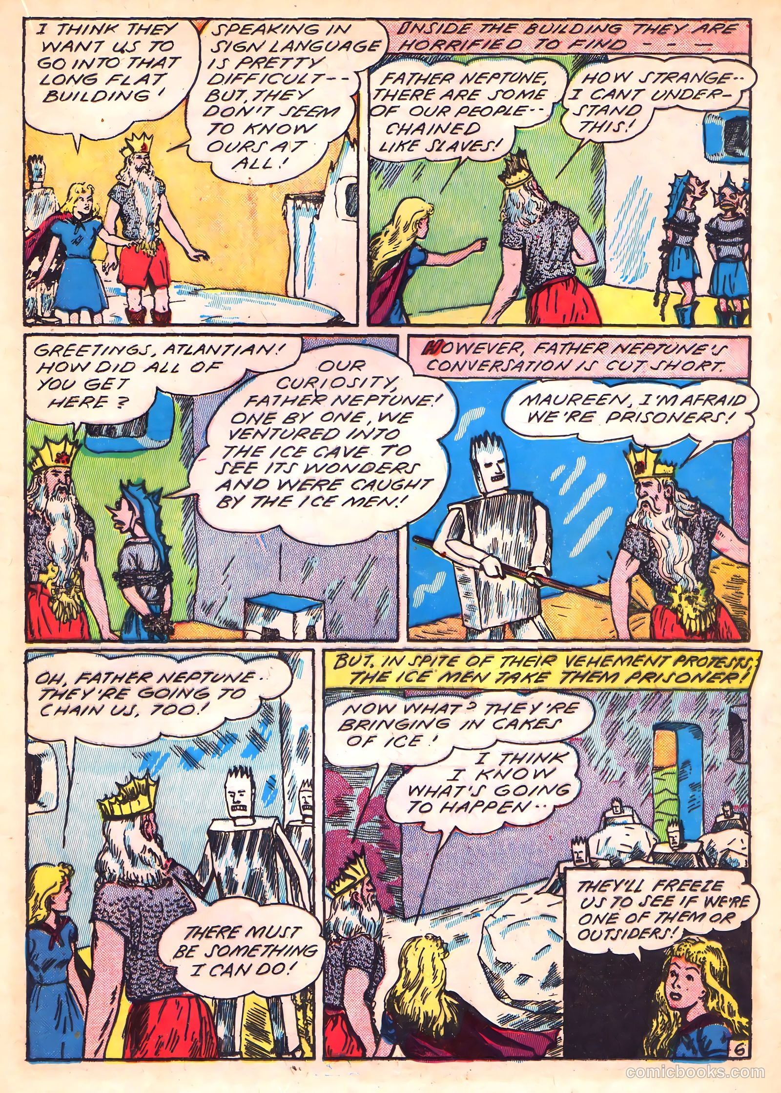 Blue Circle Comics #3 (1944, Rural Empire Publishing Co.) — page 29 of 52