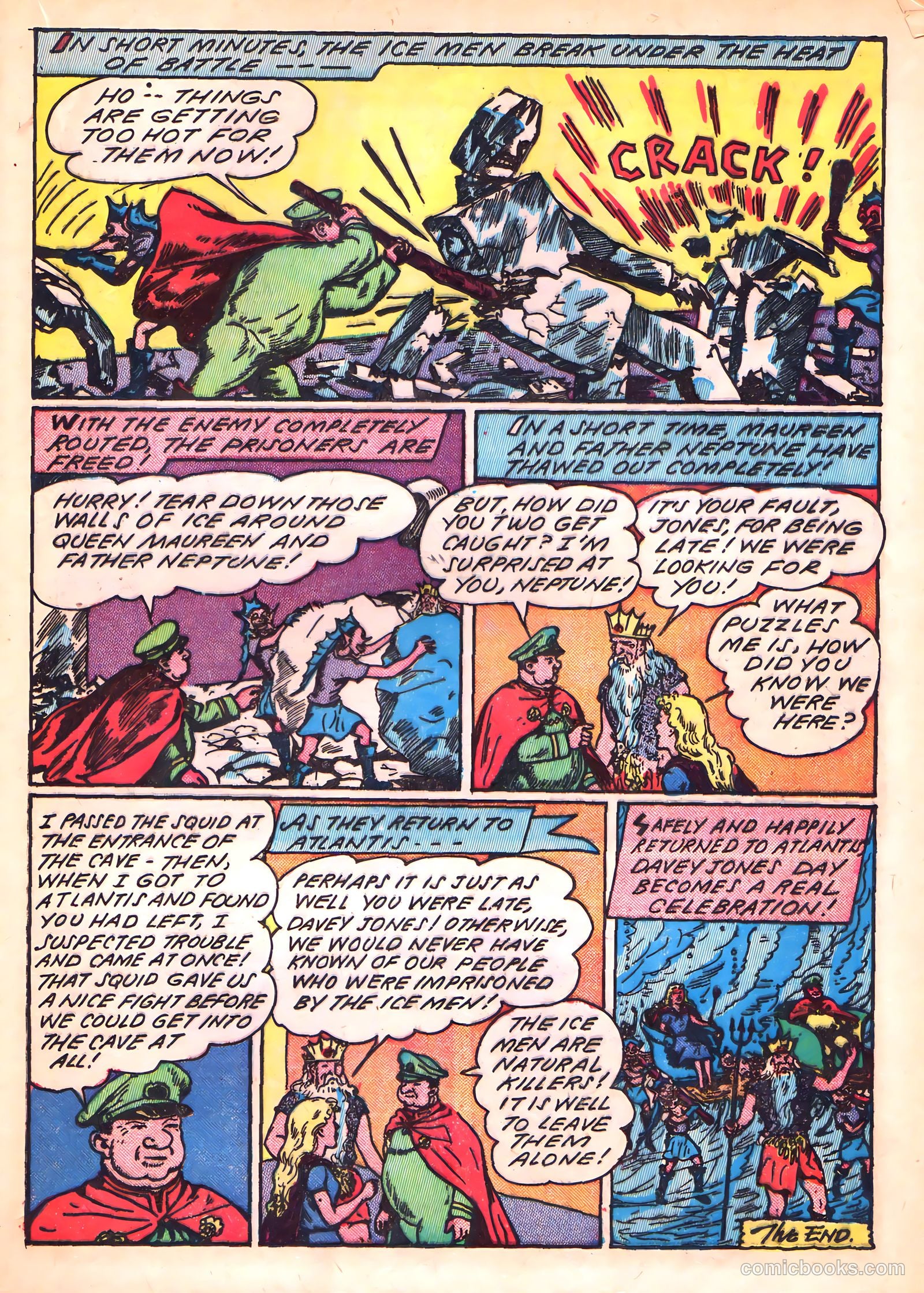 Blue Circle Comics #3 (1944, Rural Empire Publishing Co.) — page 31 of 52