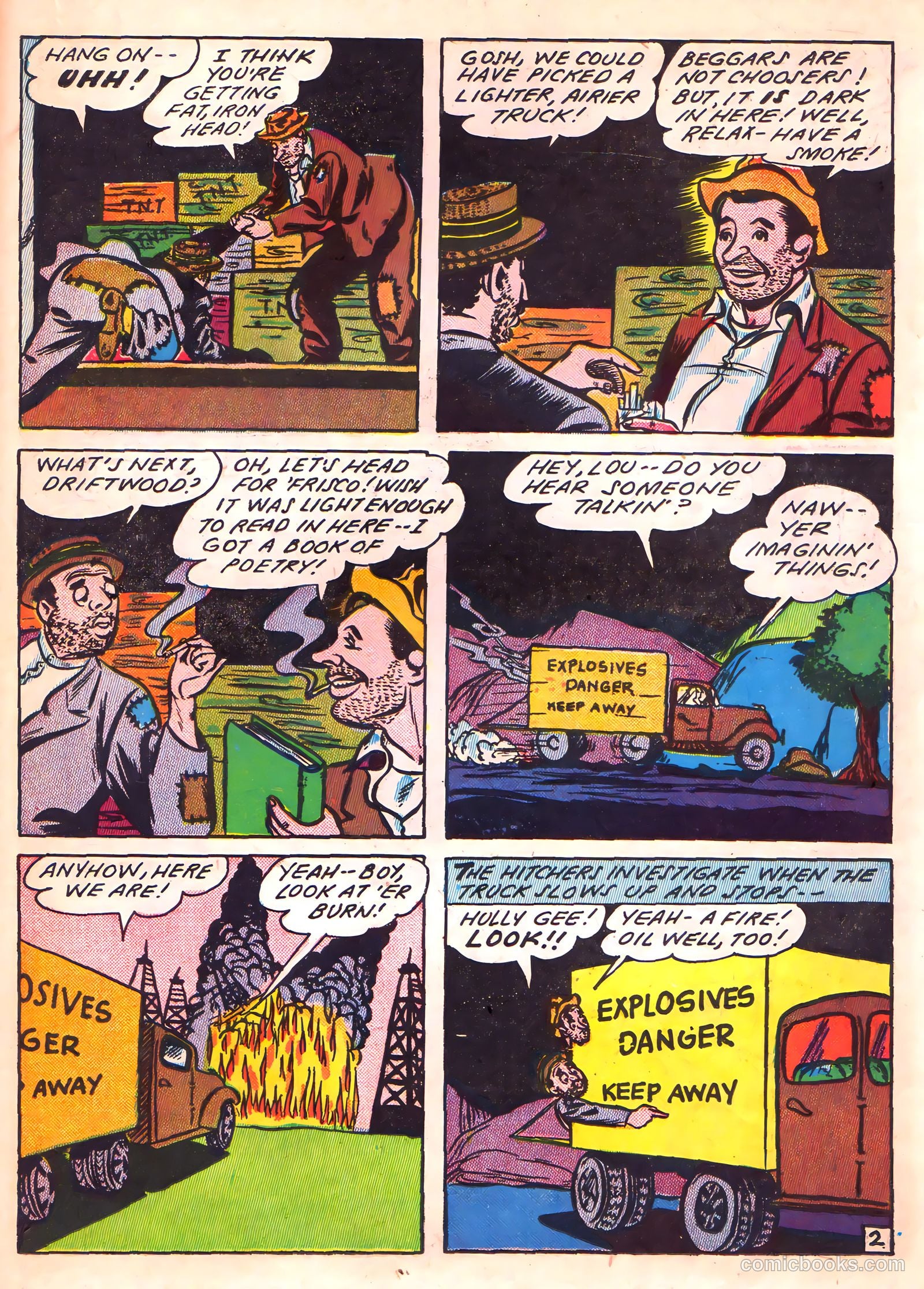 Blue Circle Comics #3 (1944, Rural Empire Publishing Co.) — page 33 of 52