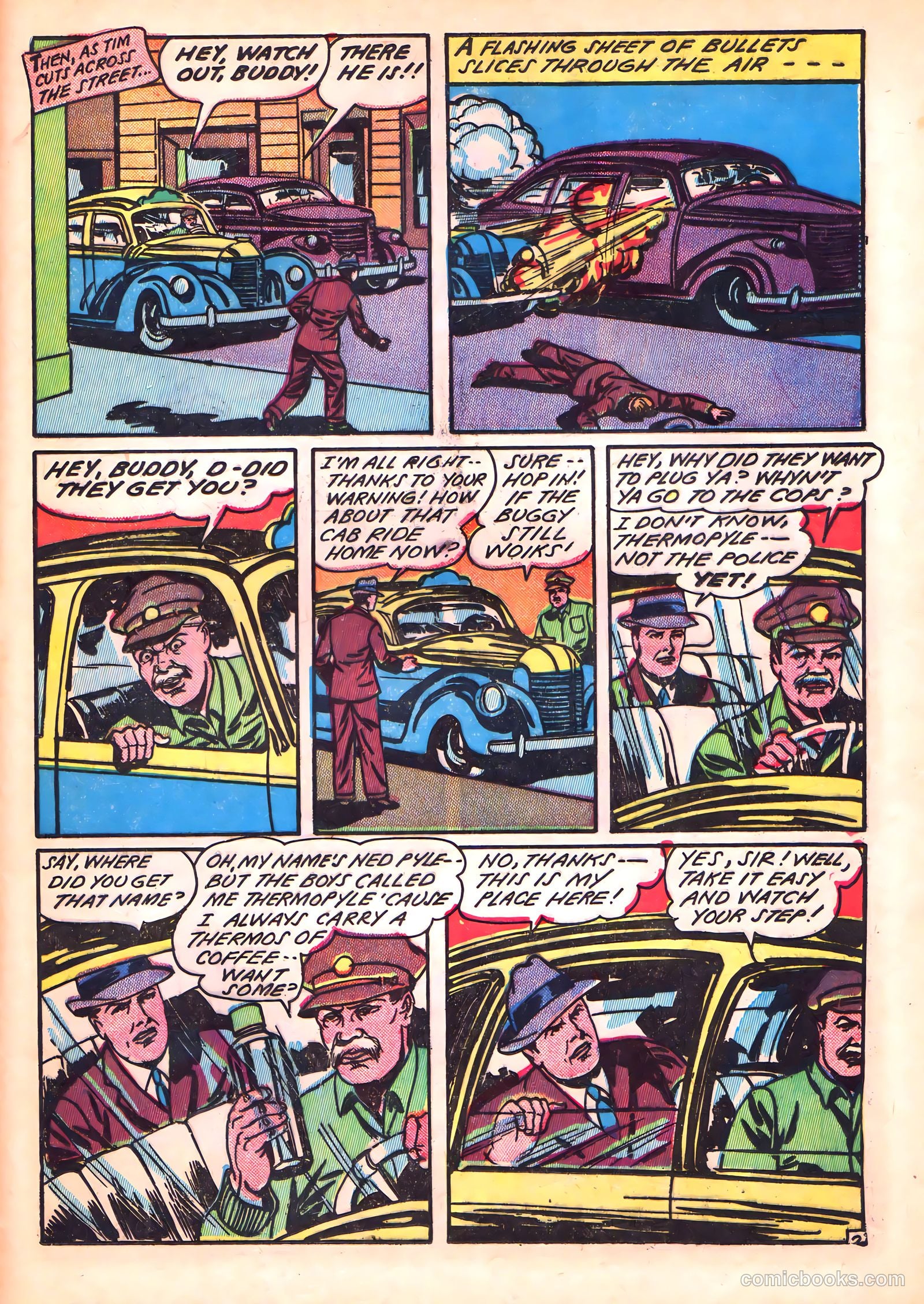 Blue Circle Comics #3 (1944, Rural Empire Publishing Co.) — page 37 of 52