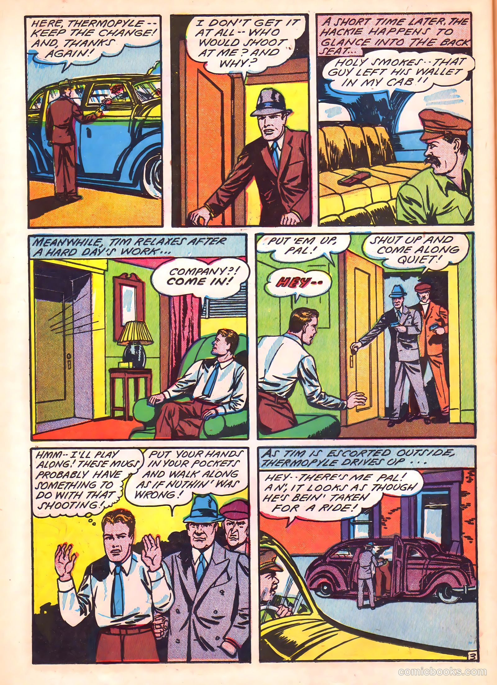 Blue Circle Comics #3 (1944, Rural Empire Publishing Co.) — page 38 of 52