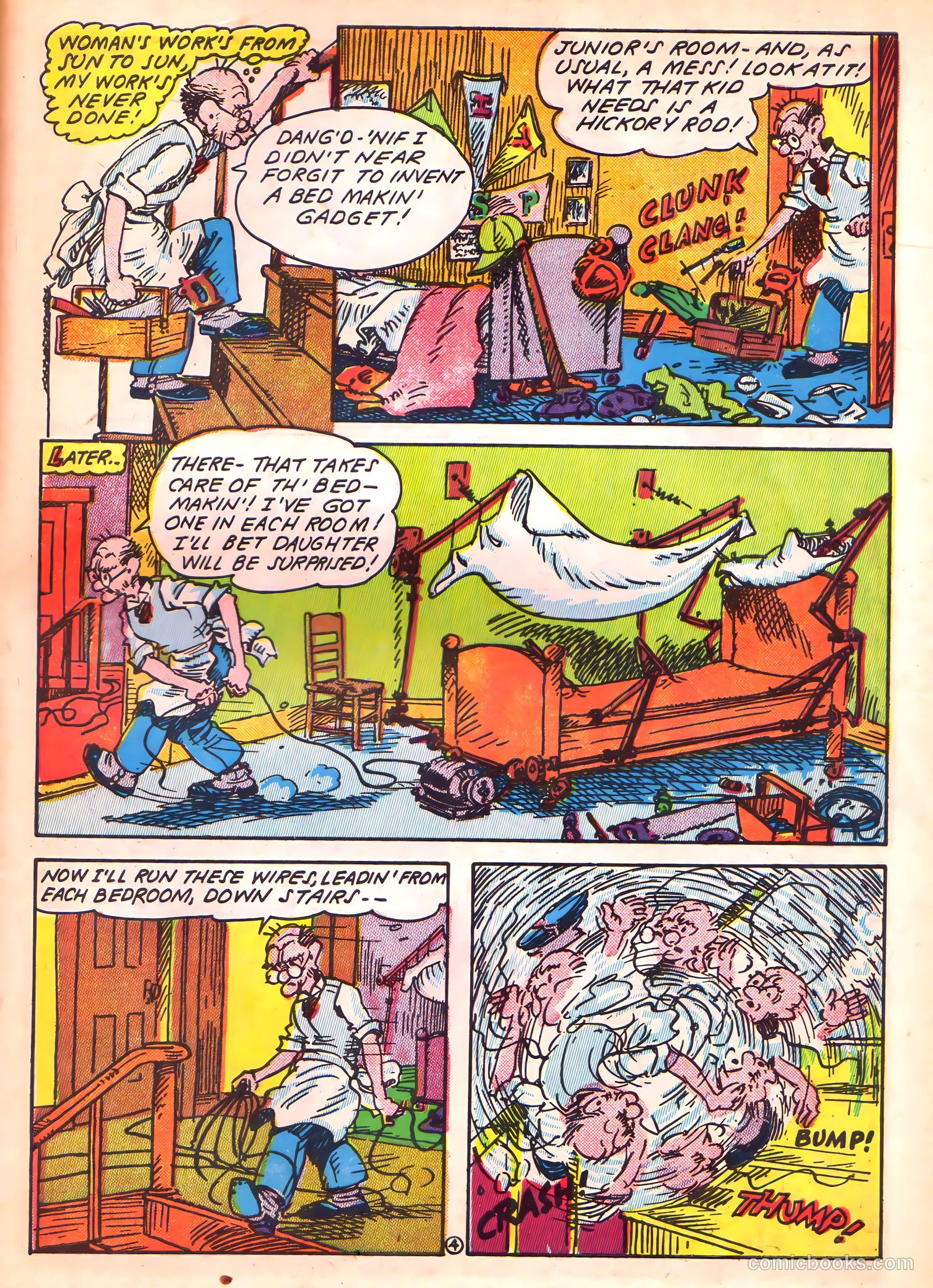 Blue Circle Comics #3 (1944, Rural Empire Publishing Co.) — page 47 of 52