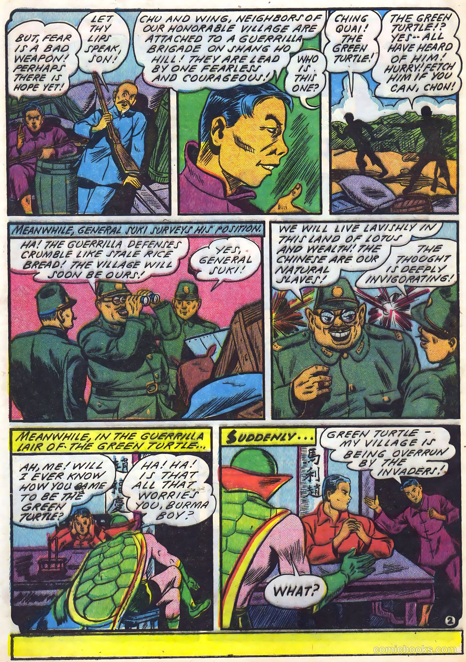 Blazing Comics #5 (1944, REWL PUBLICATIONS INC.) — page 4 of 53
