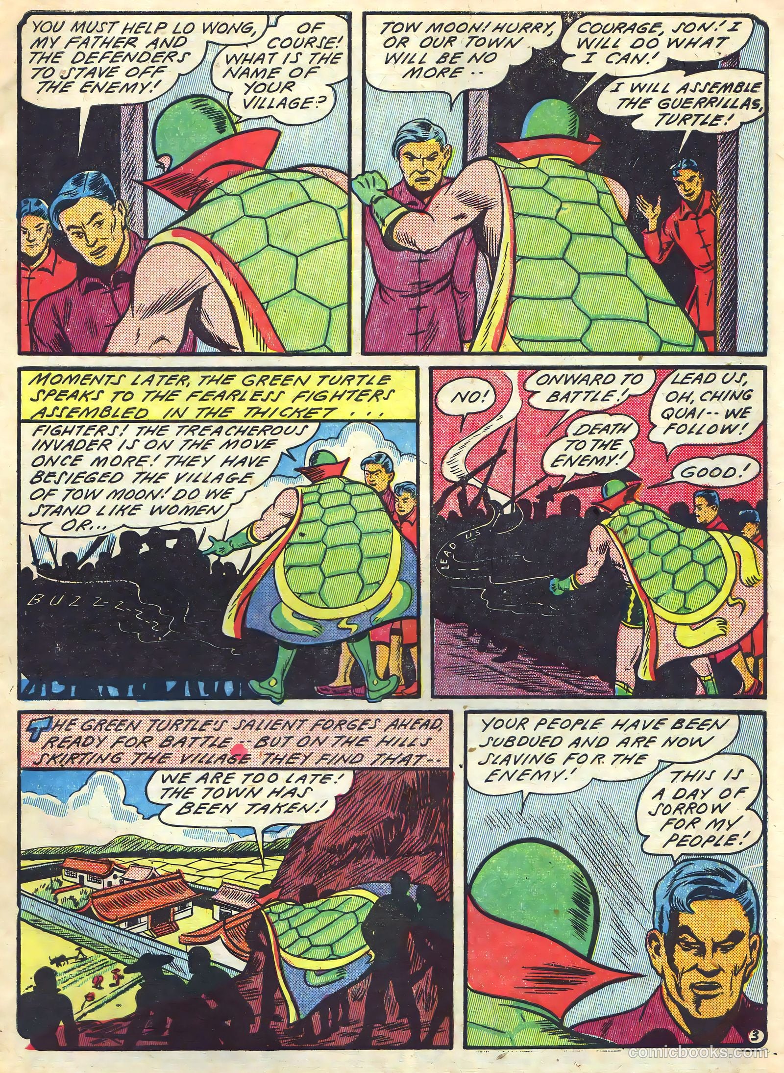 Blazing Comics #5 (1944, REWL PUBLICATIONS INC.) — page 5 of 53