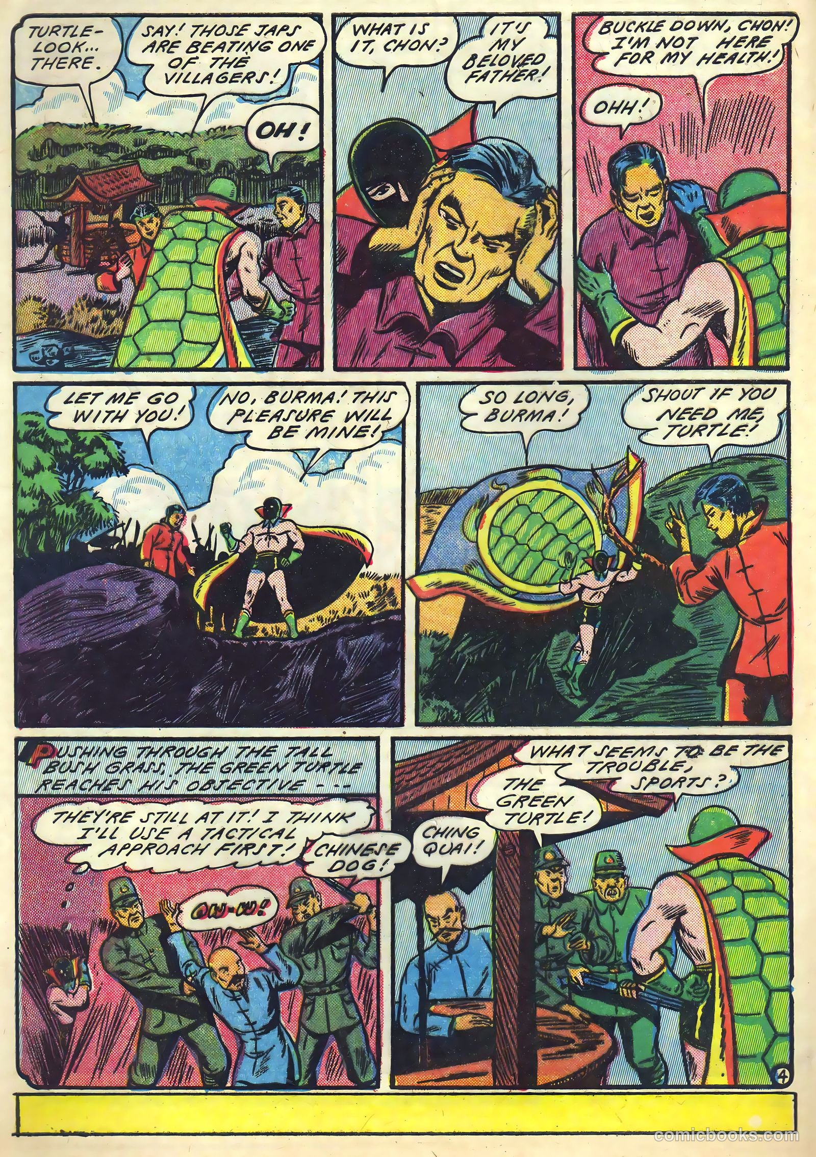 Blazing Comics #5 (1944, REWL PUBLICATIONS INC.) — page 6 of 53