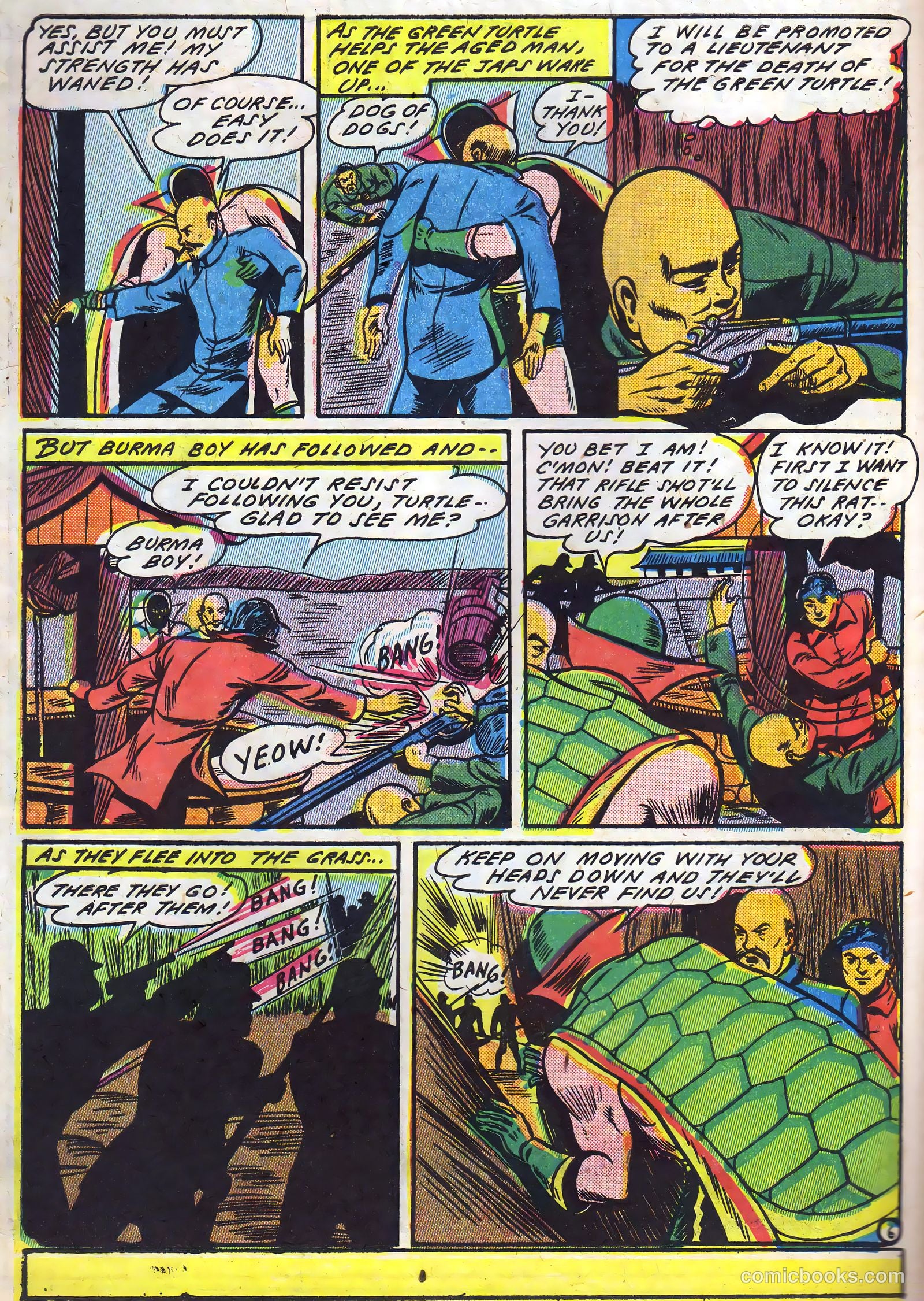 Blazing Comics #5 (1944, REWL PUBLICATIONS INC.) — page 8 of 53