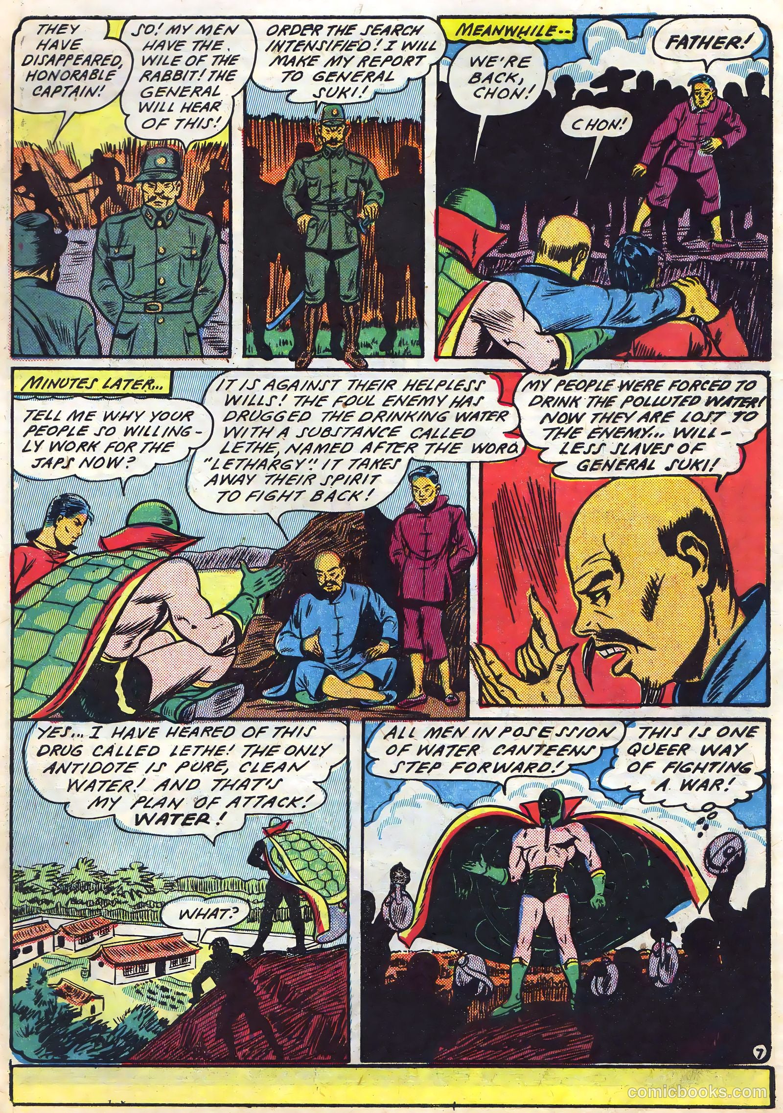 Blazing Comics #5 (1944, REWL PUBLICATIONS INC.) — page 9 of 53