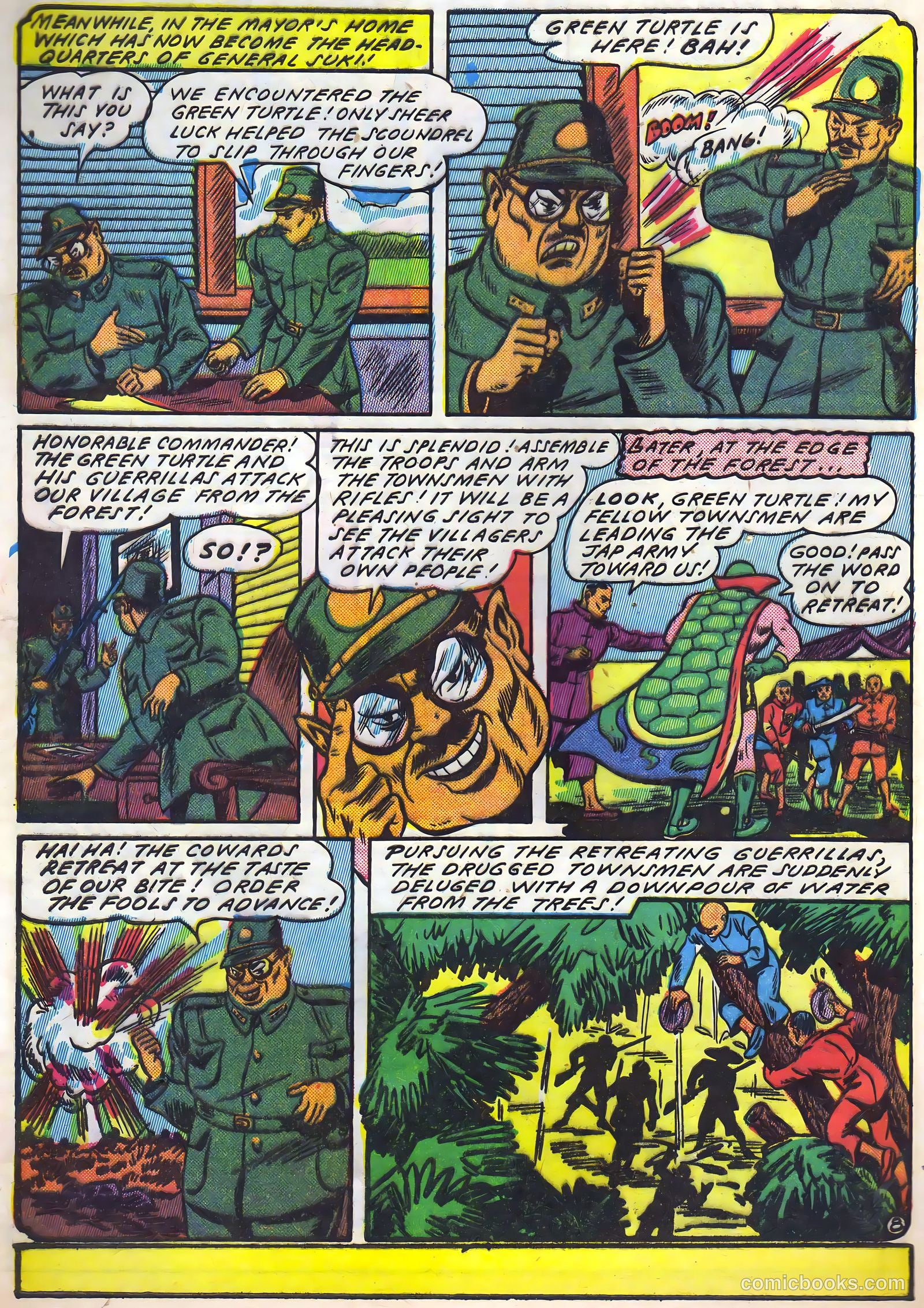 Blazing Comics #5 (1944, REWL PUBLICATIONS INC.) — page 10 of 53
