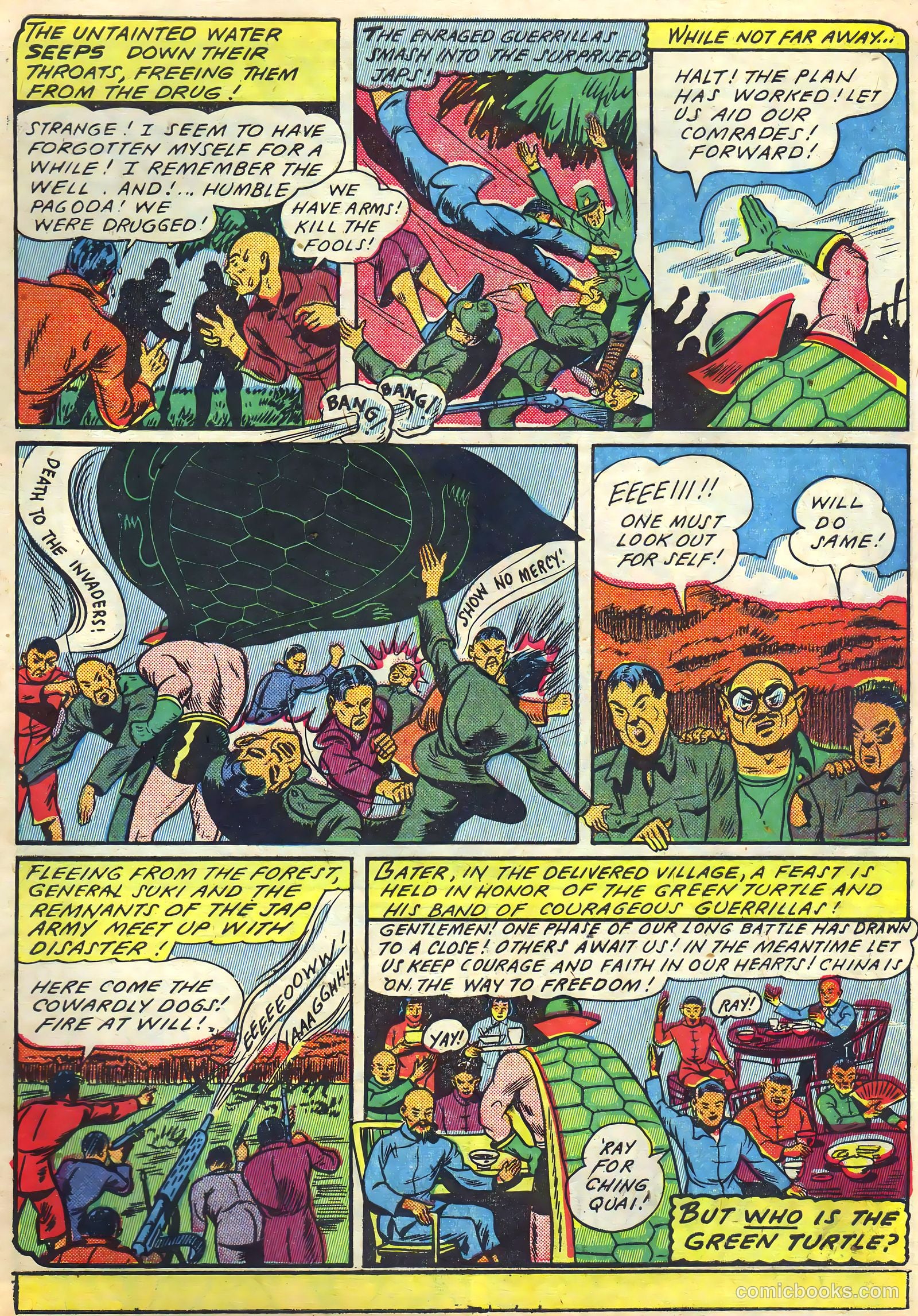 Blazing Comics #5 (1944, REWL PUBLICATIONS INC.) — page 11 of 53