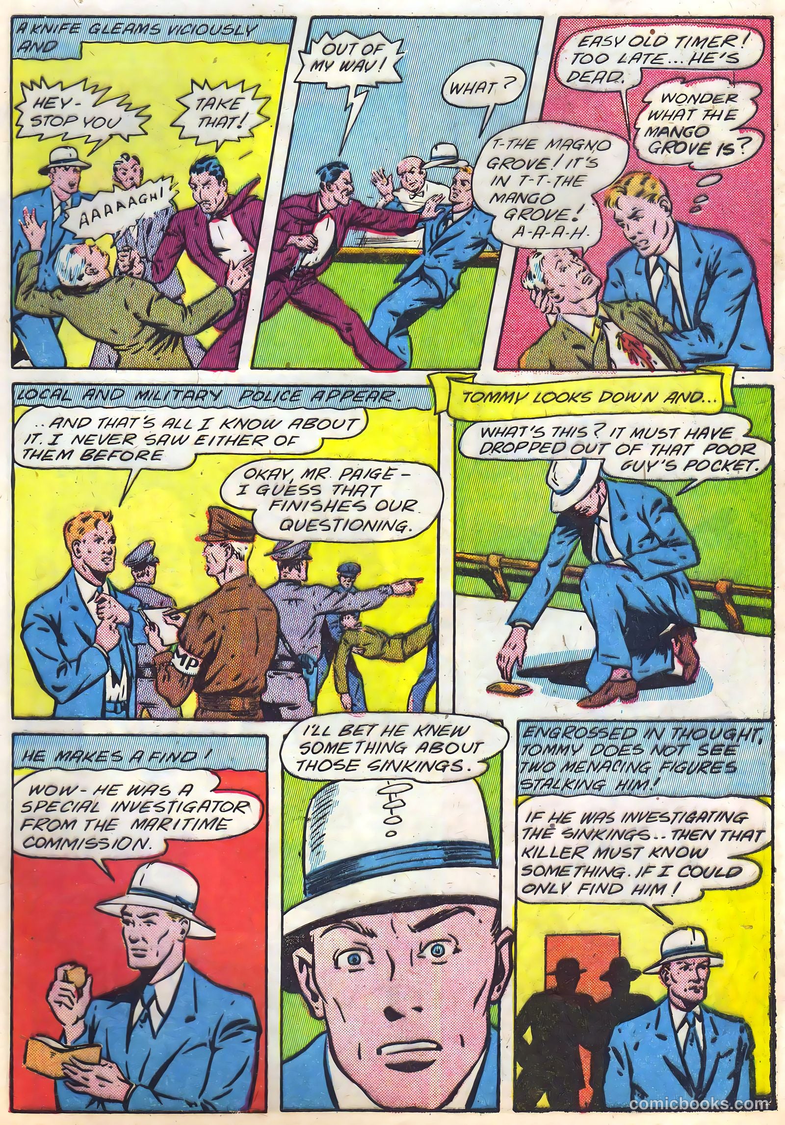 Blazing Comics #5 (1944, REWL PUBLICATIONS INC.) — page 13 of 53