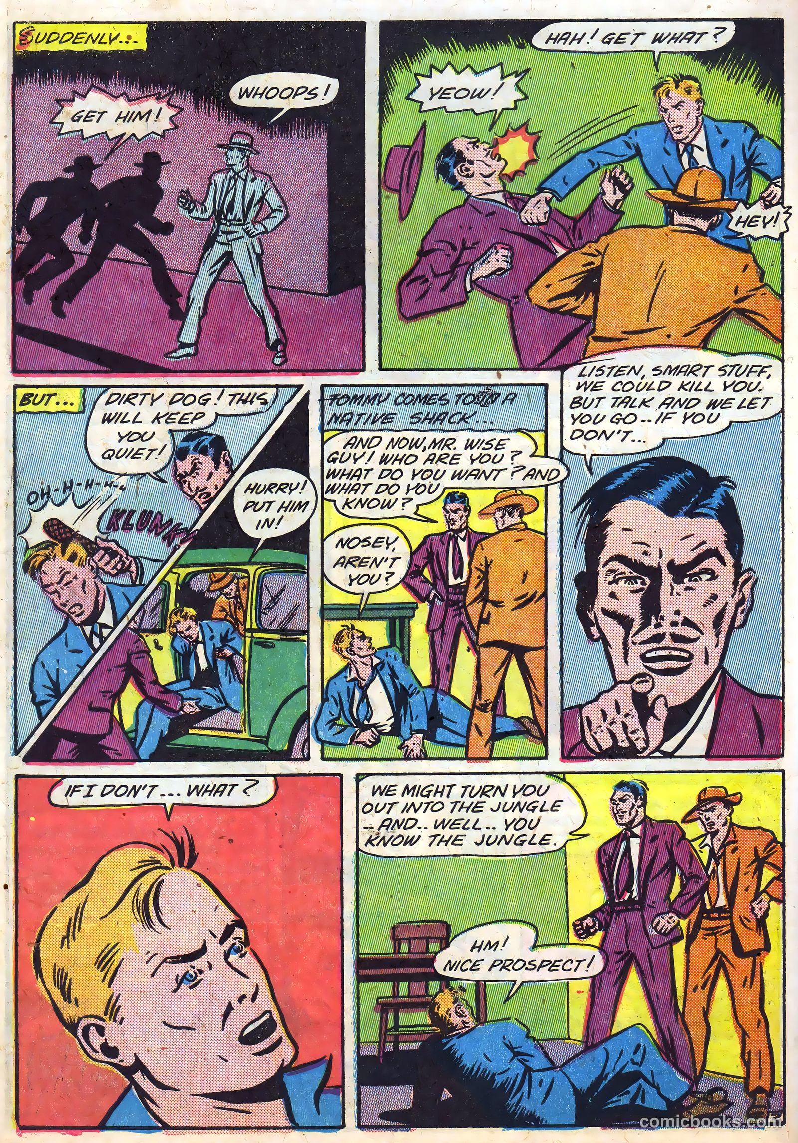 Blazing Comics #5 (1944, REWL PUBLICATIONS INC.) — page 14 of 53