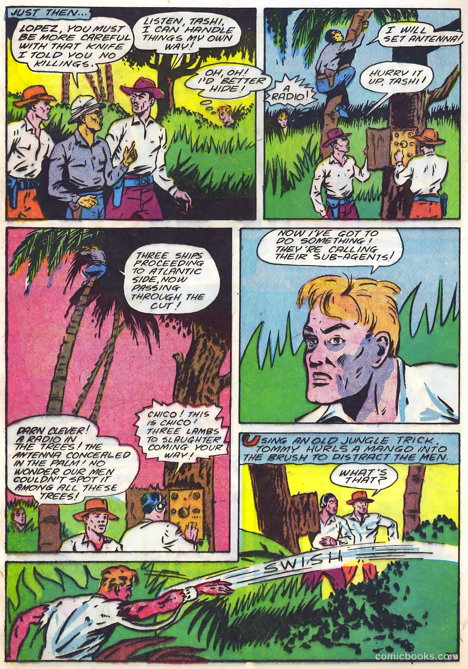 Blazing Comics #5 (1944, REWL PUBLICATIONS INC.) — page 16 of 53