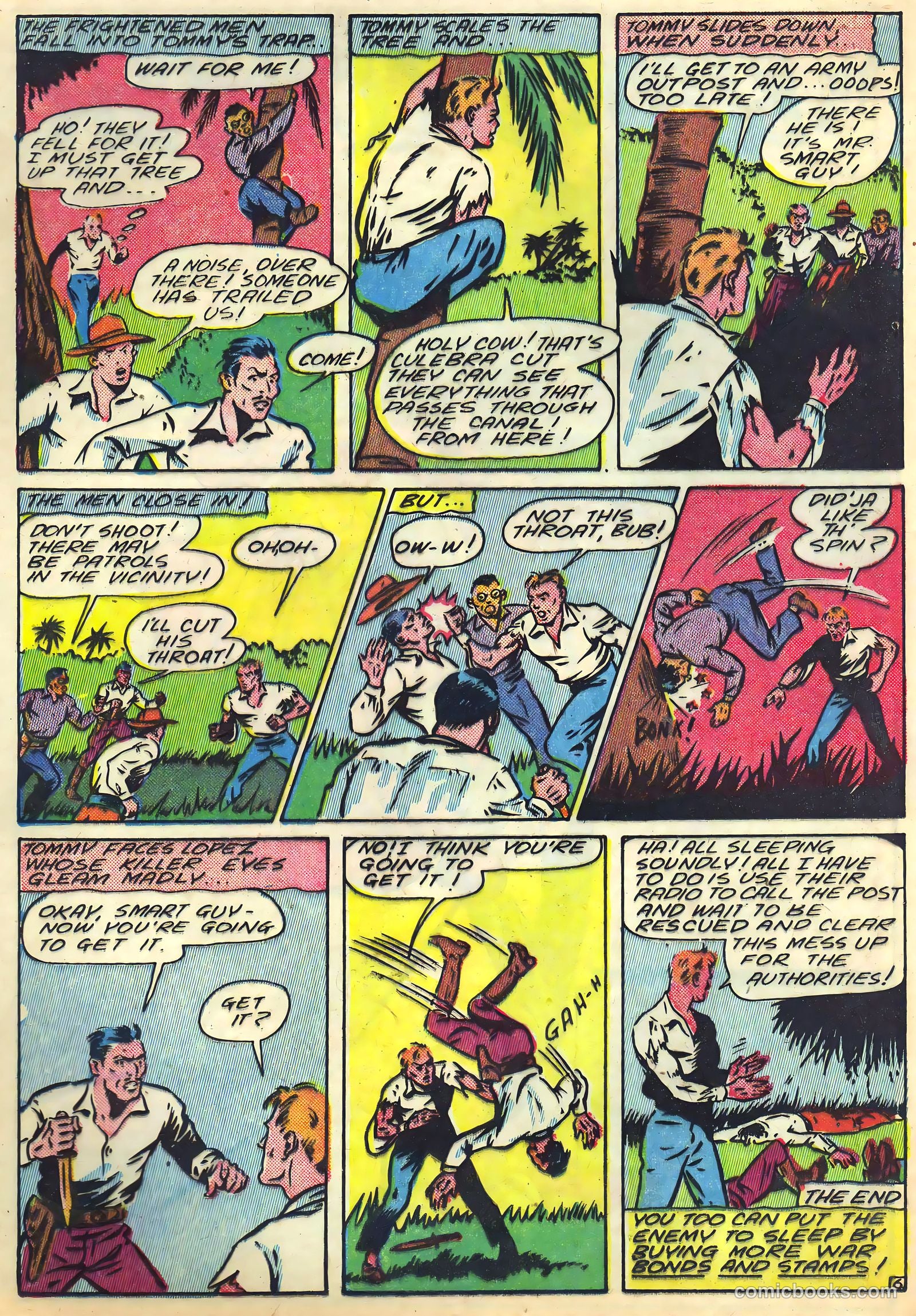 Blazing Comics #5 (1944, REWL PUBLICATIONS INC.) — page 17 of 53