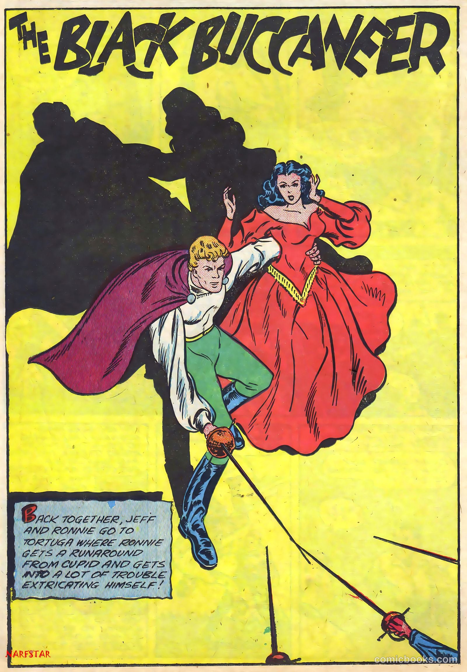 Blazing Comics #5 (1944, REWL PUBLICATIONS INC.) — page 18 of 53