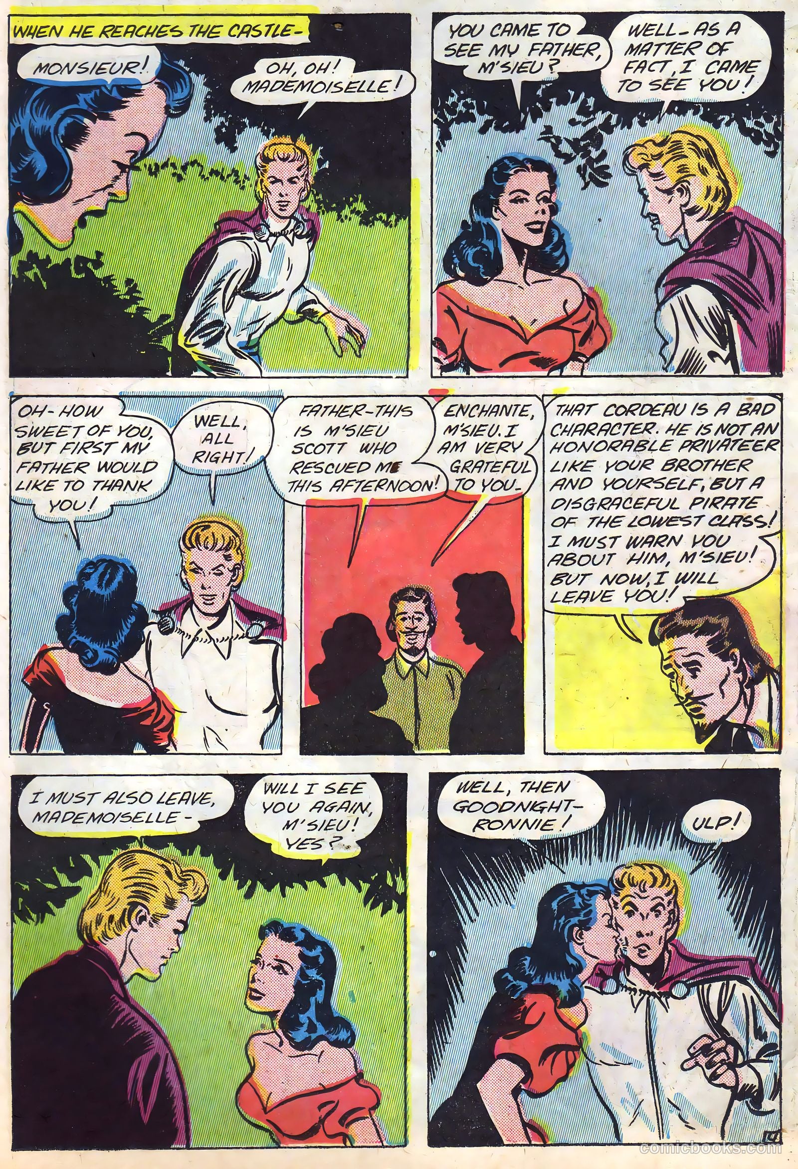 Blazing Comics #5 (1944, REWL PUBLICATIONS INC.) — page 21 of 53