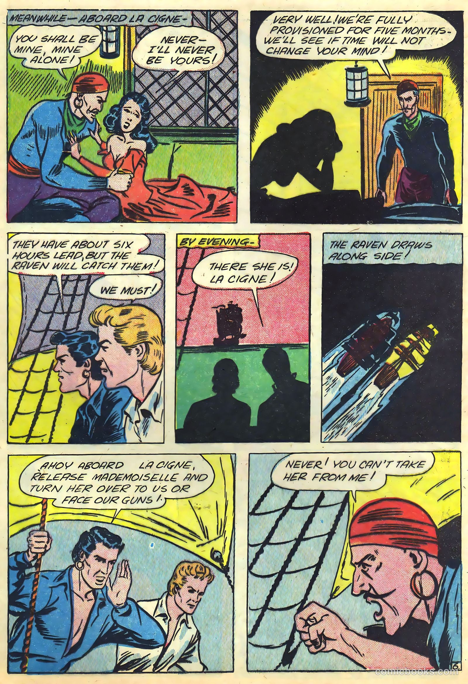 Blazing Comics #5 (1944, REWL PUBLICATIONS INC.) — page 23 of 53