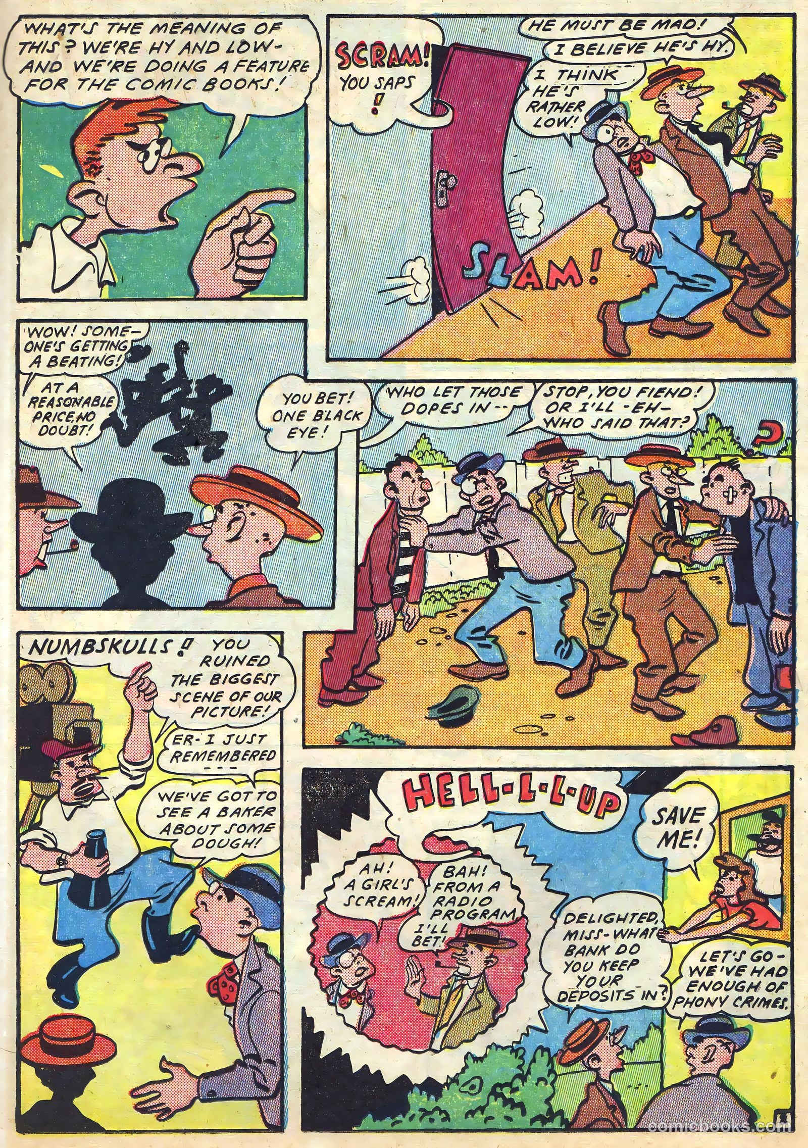 Blazing Comics #5 (1944, REWL PUBLICATIONS INC.) — page 29 of 53
