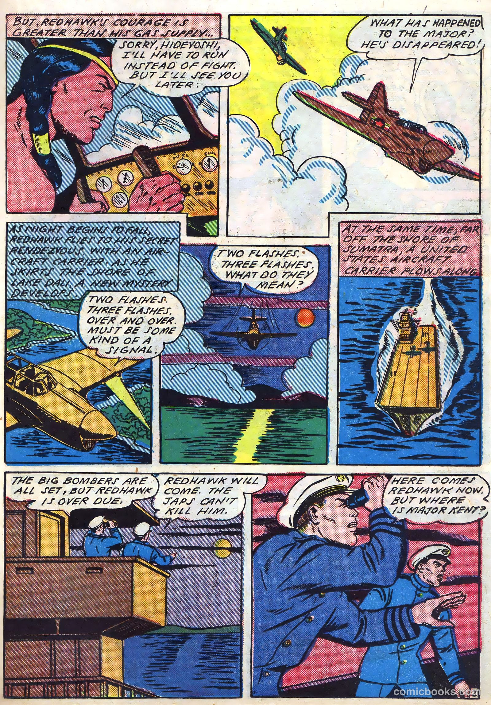 Blazing Comics #5 (1944, REWL PUBLICATIONS INC.) — page 33 of 53