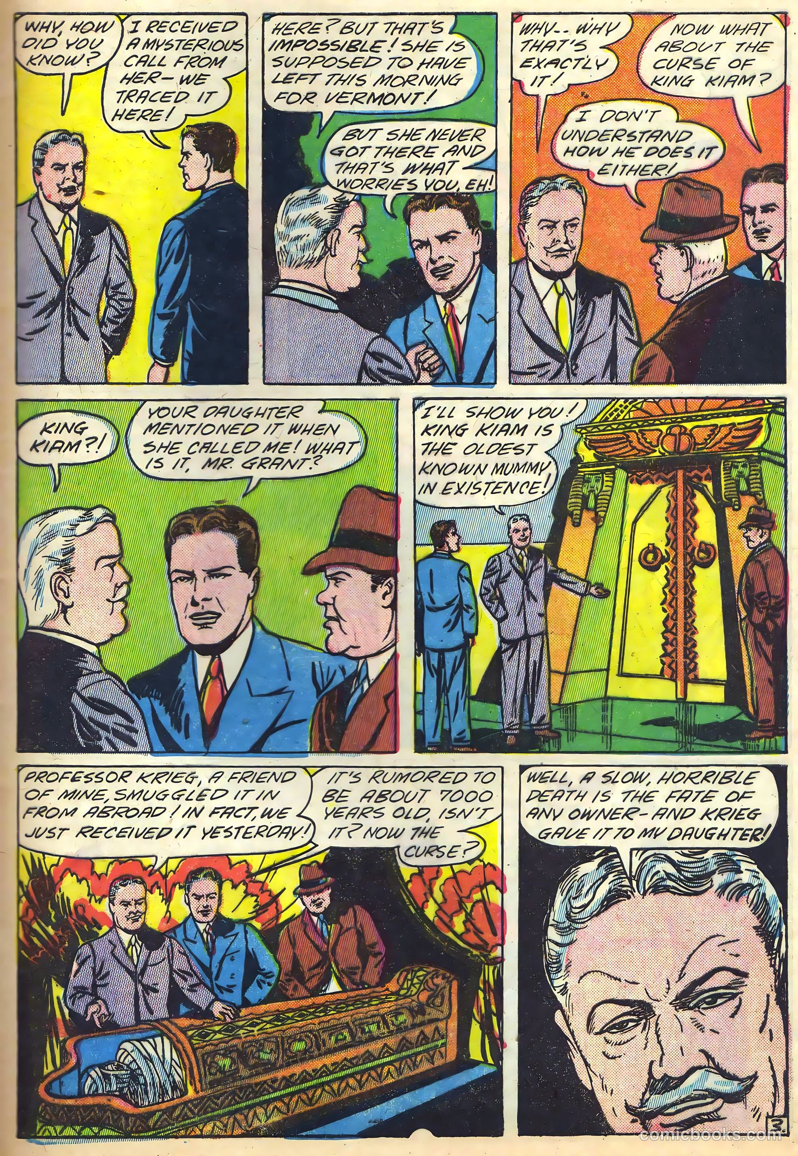 Blazing Comics #5 (1944, REWL PUBLICATIONS INC.) — page 47 of 53