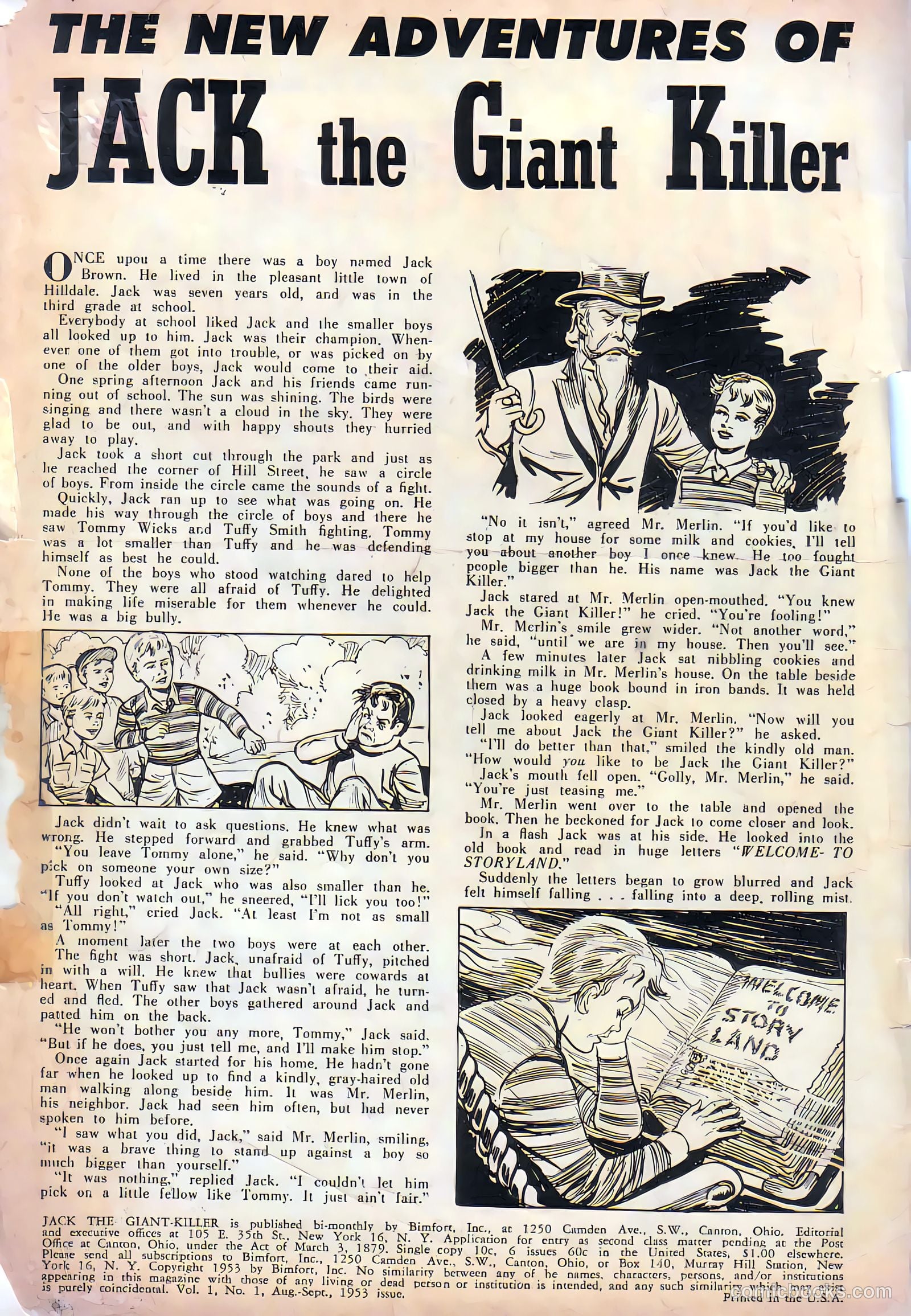 Jack the Giant Killer #nn (1953) — page 2 of 37