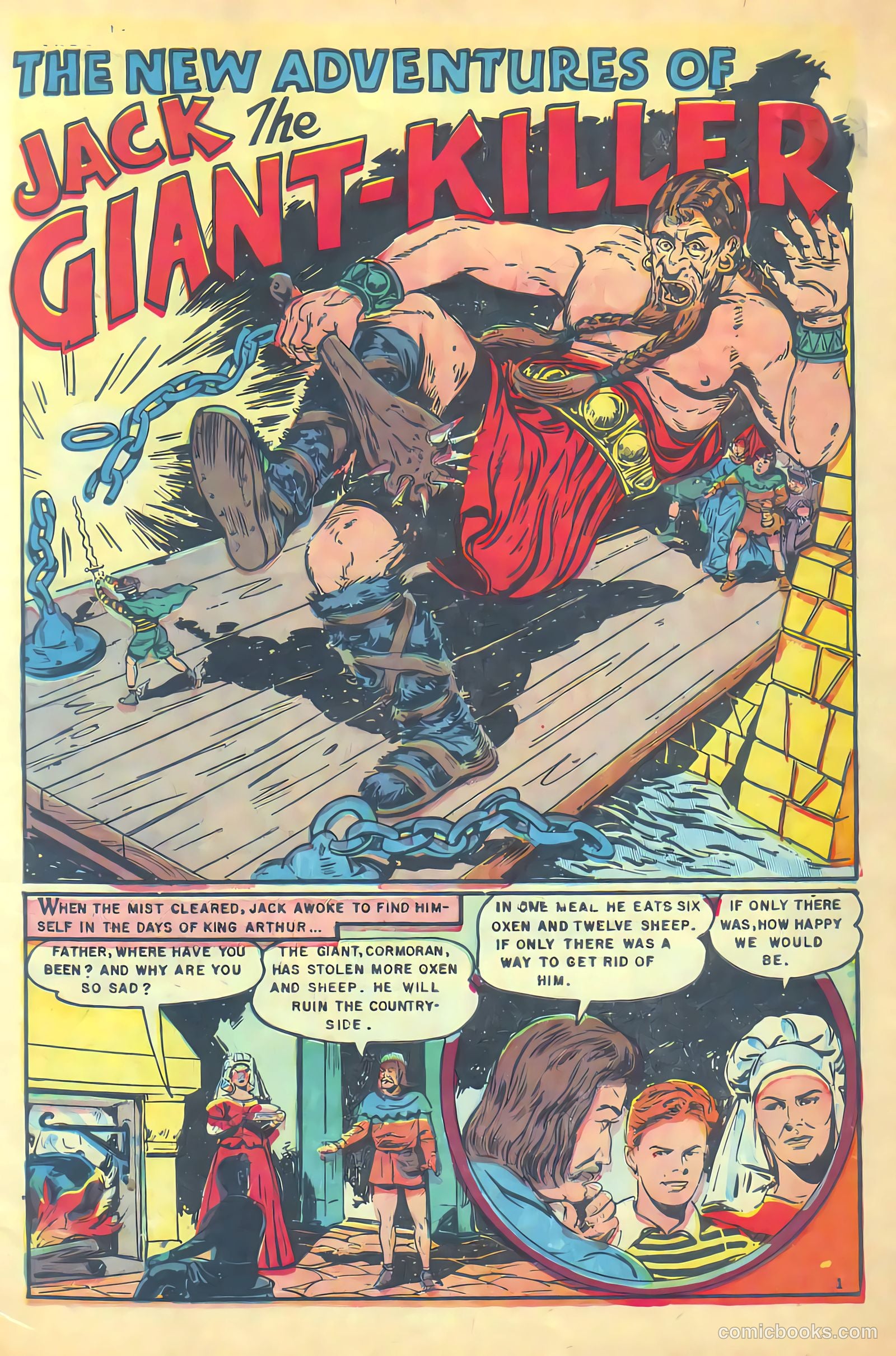 Jack the Giant Killer #nn (1953) — page 3 of 37