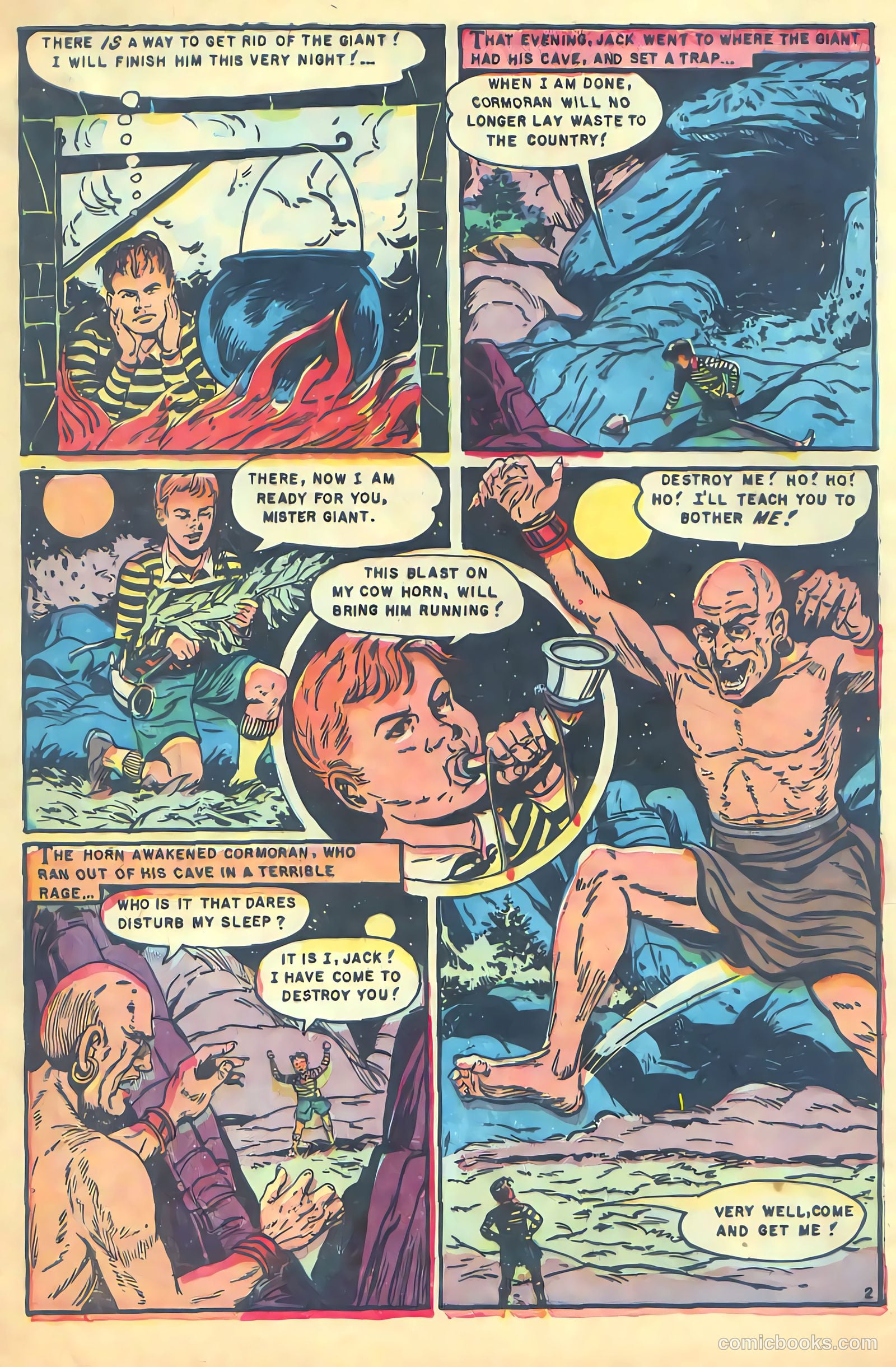 Jack the Giant Killer #nn (1953) — page 4 of 37