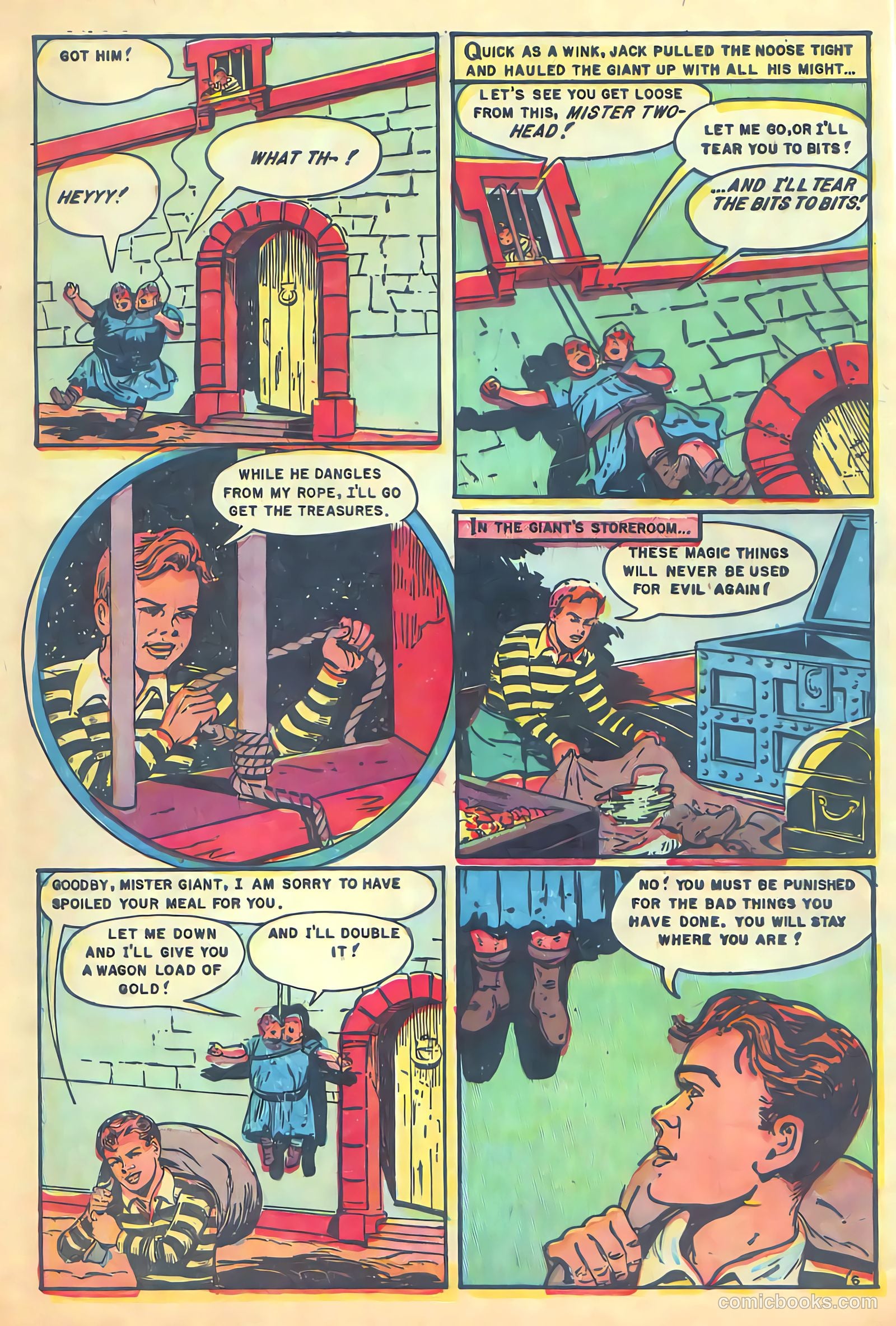Jack the Giant Killer #nn (1953) — page 8 of 37