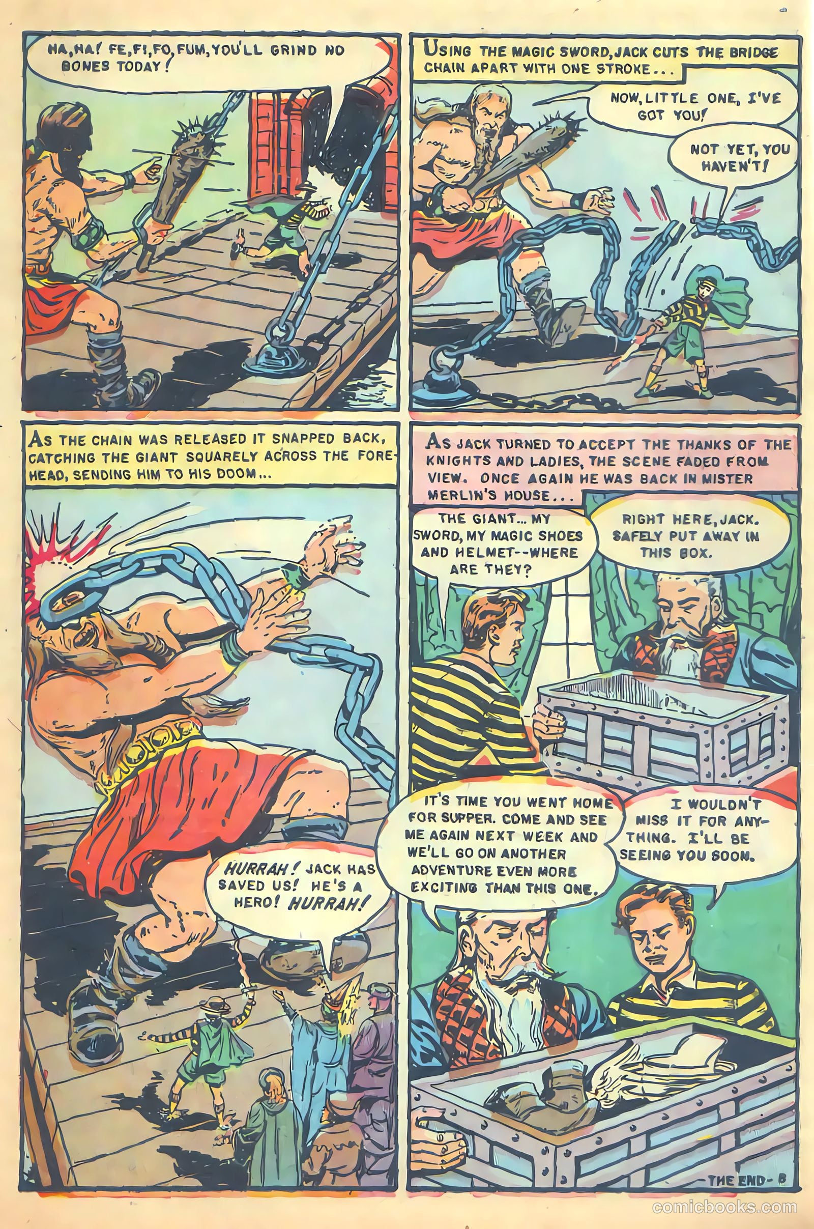 Jack the Giant Killer #nn (1953) — page 10 of 37