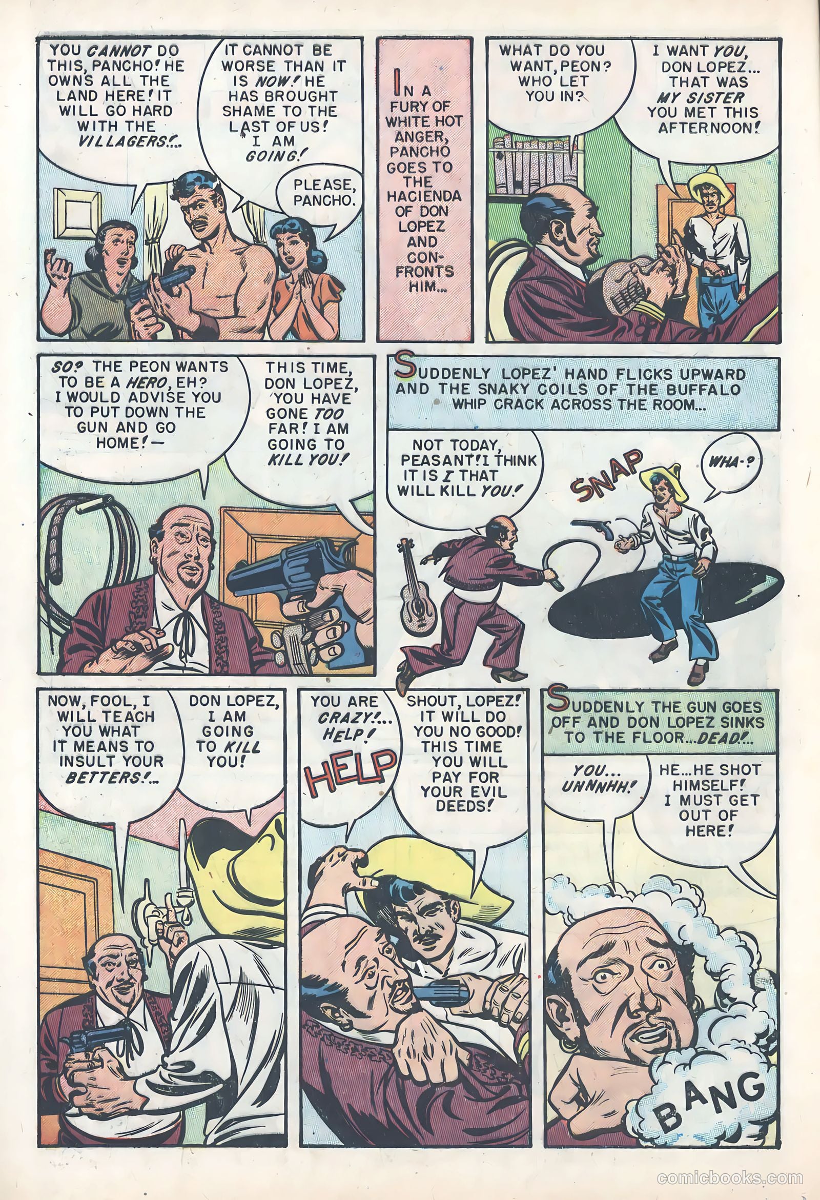 Pancho Villa #nn (1950) — page 4 of 37