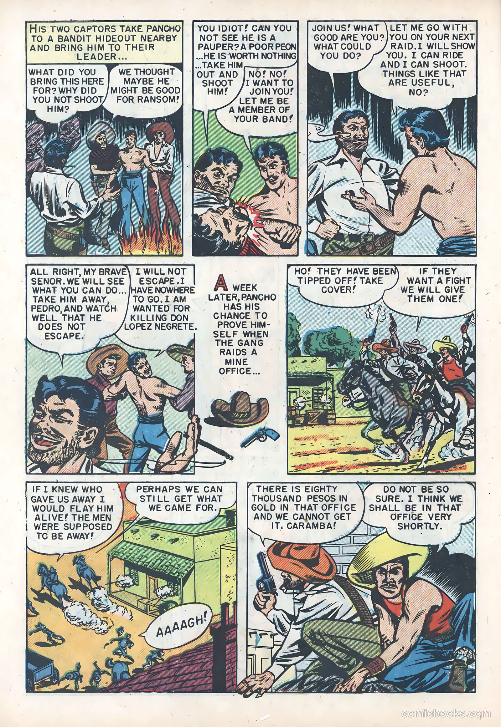 Pancho Villa #nn (1950) — page 6 of 37