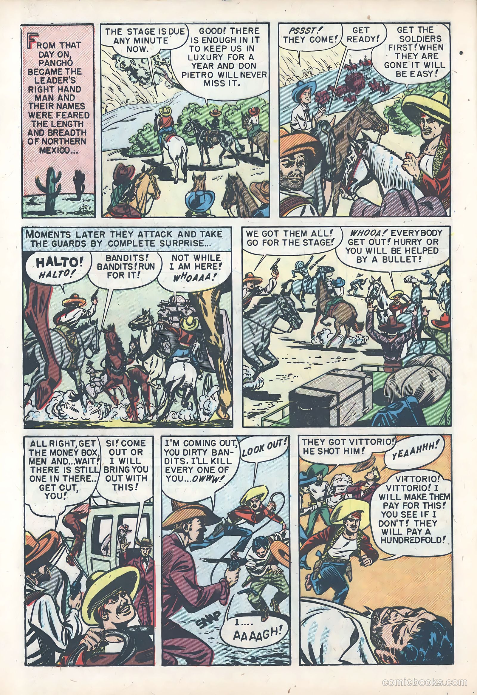Pancho Villa #nn (1950) — page 8 of 37