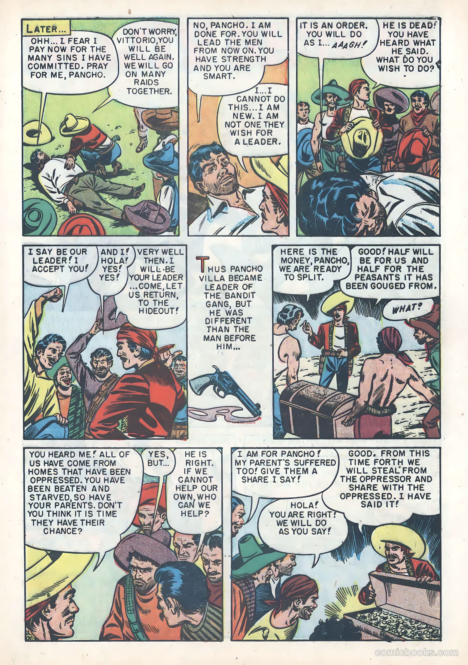Pancho Villa #nn (1950) — page 9 of 37