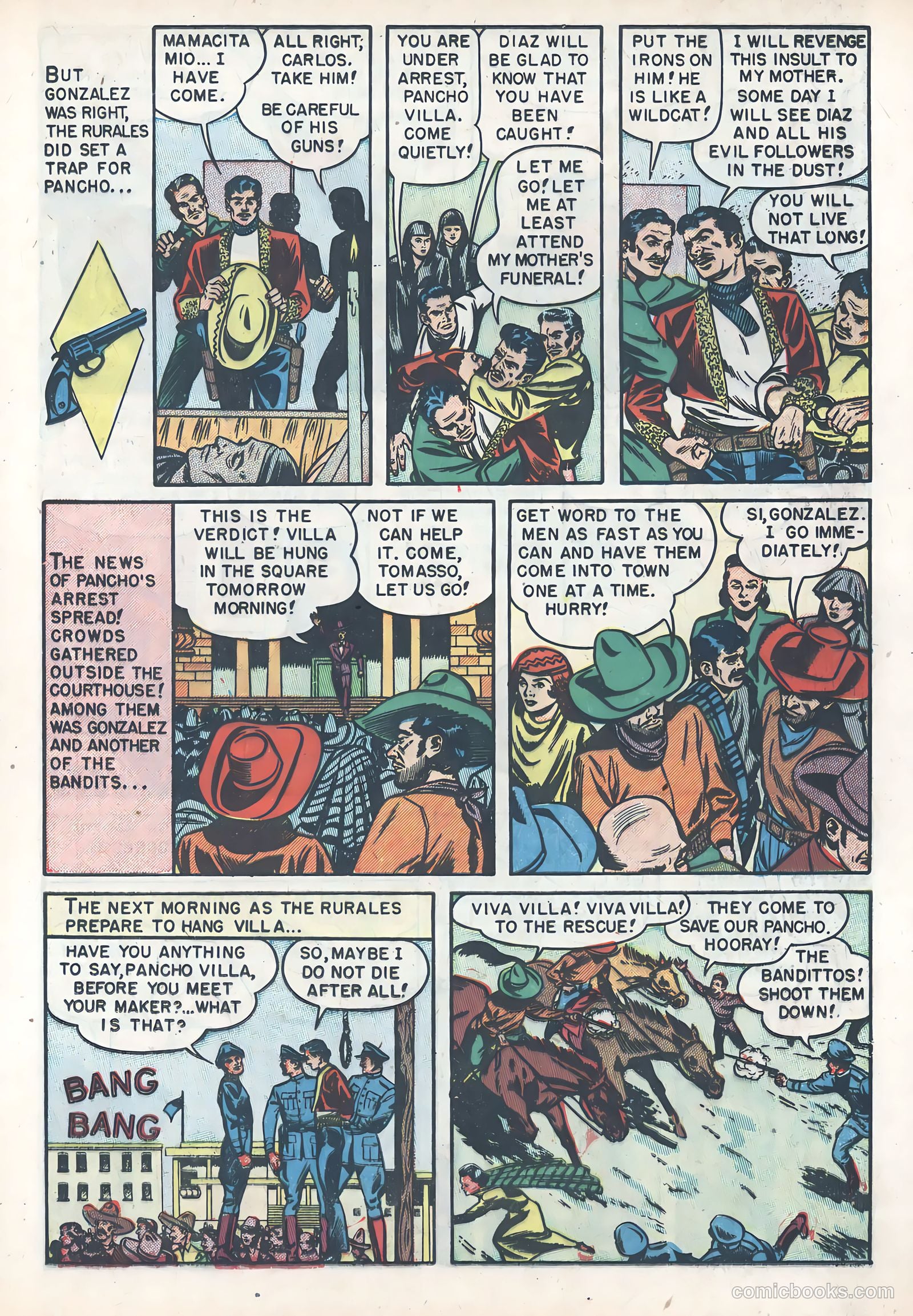Pancho Villa #nn (1950) — page 13 of 37