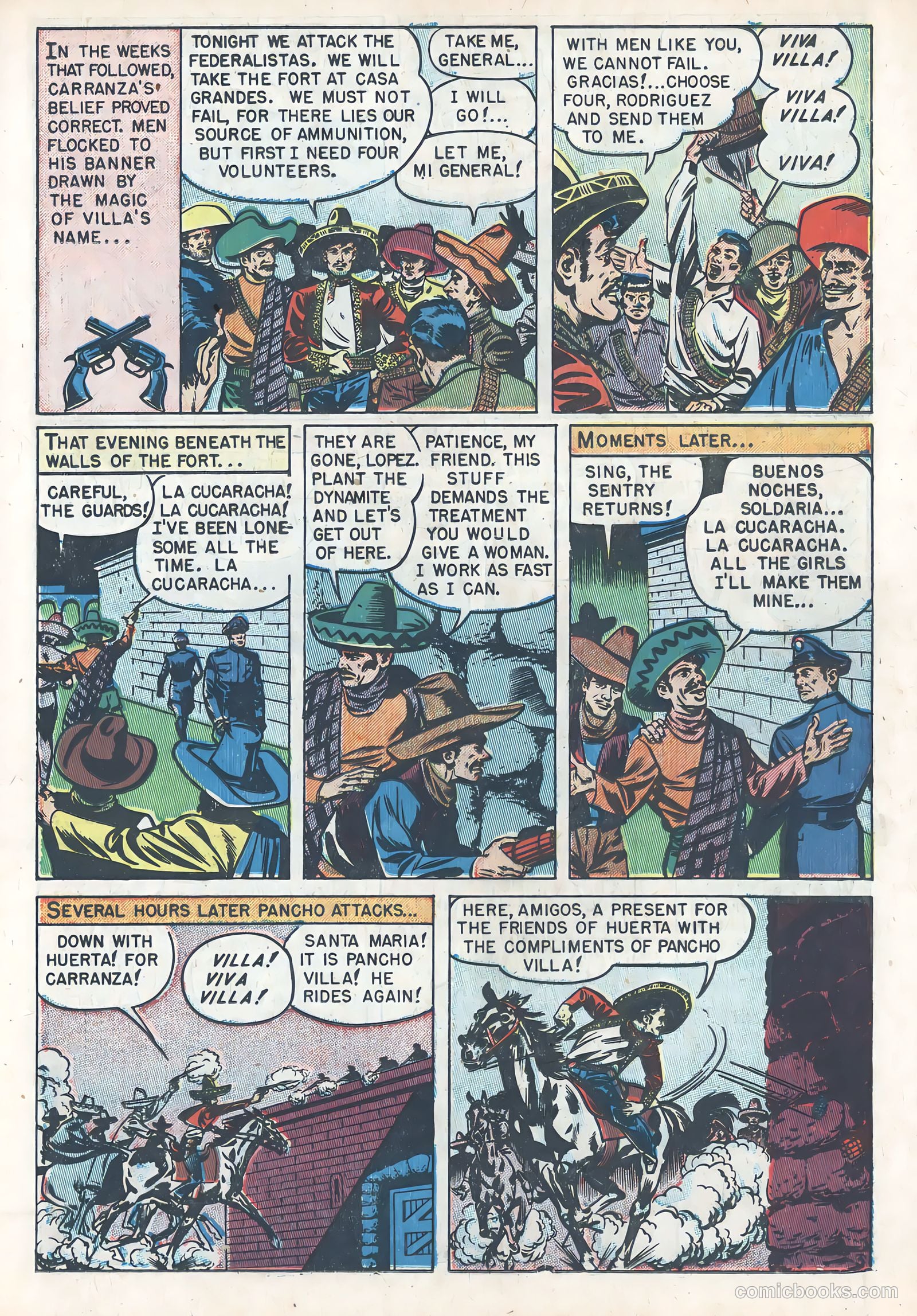 Pancho Villa #nn (1950) — page 19 of 37