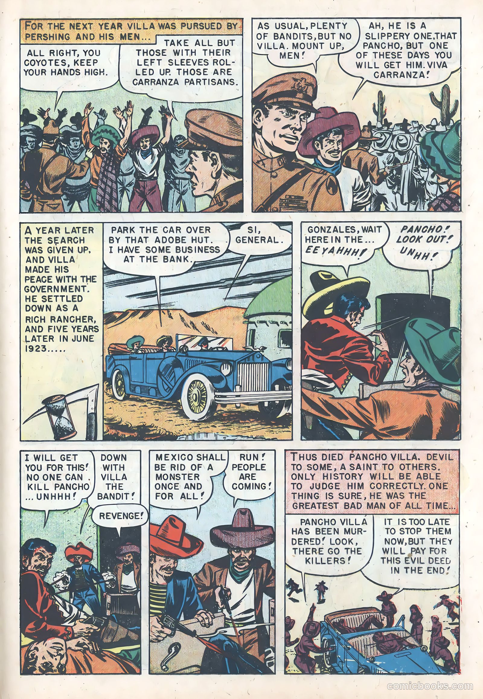 Pancho Villa #nn (1950) — page 23 of 37