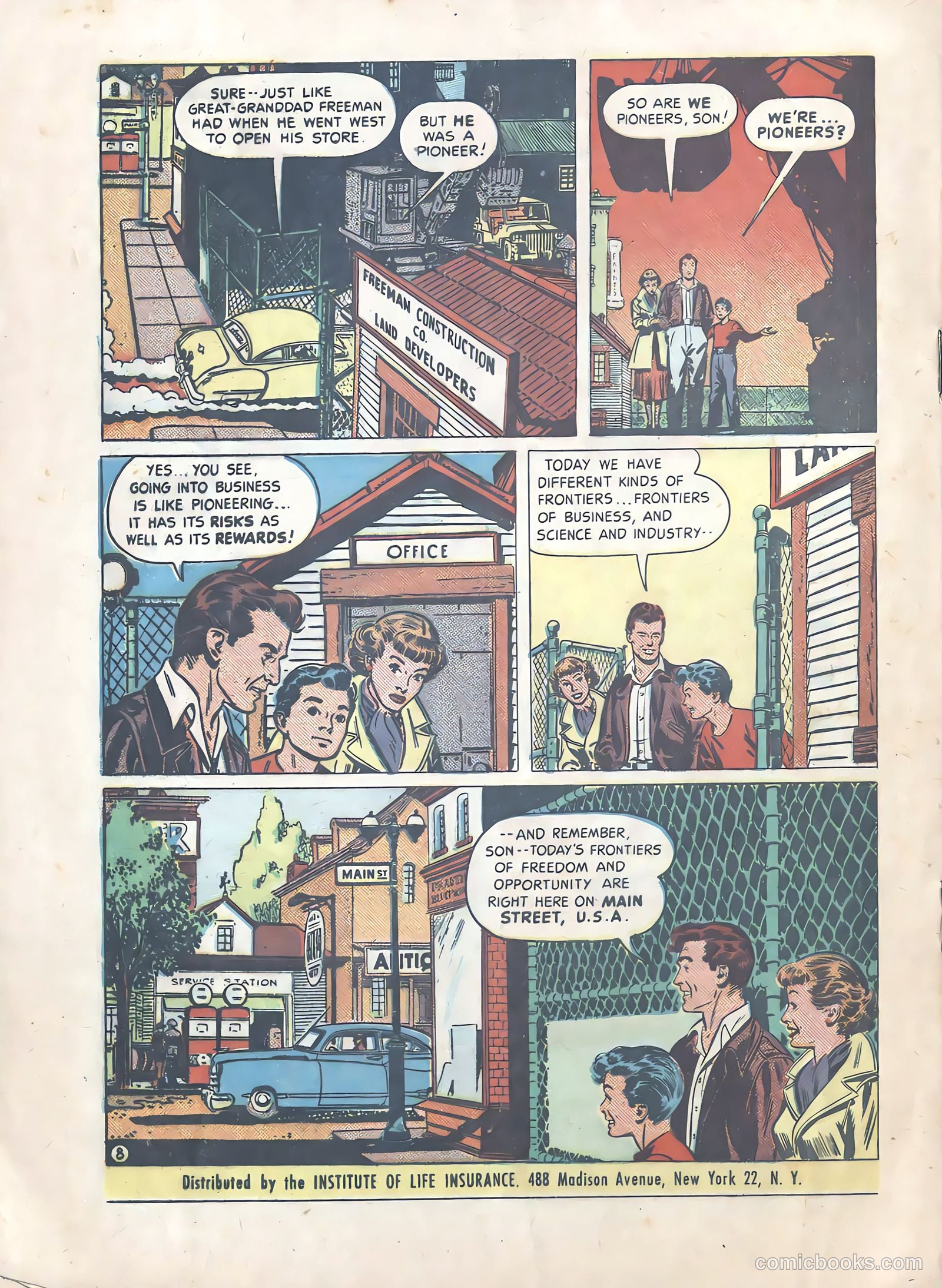 Frontiers of Freedom #nn (1950) — page 8 of 8