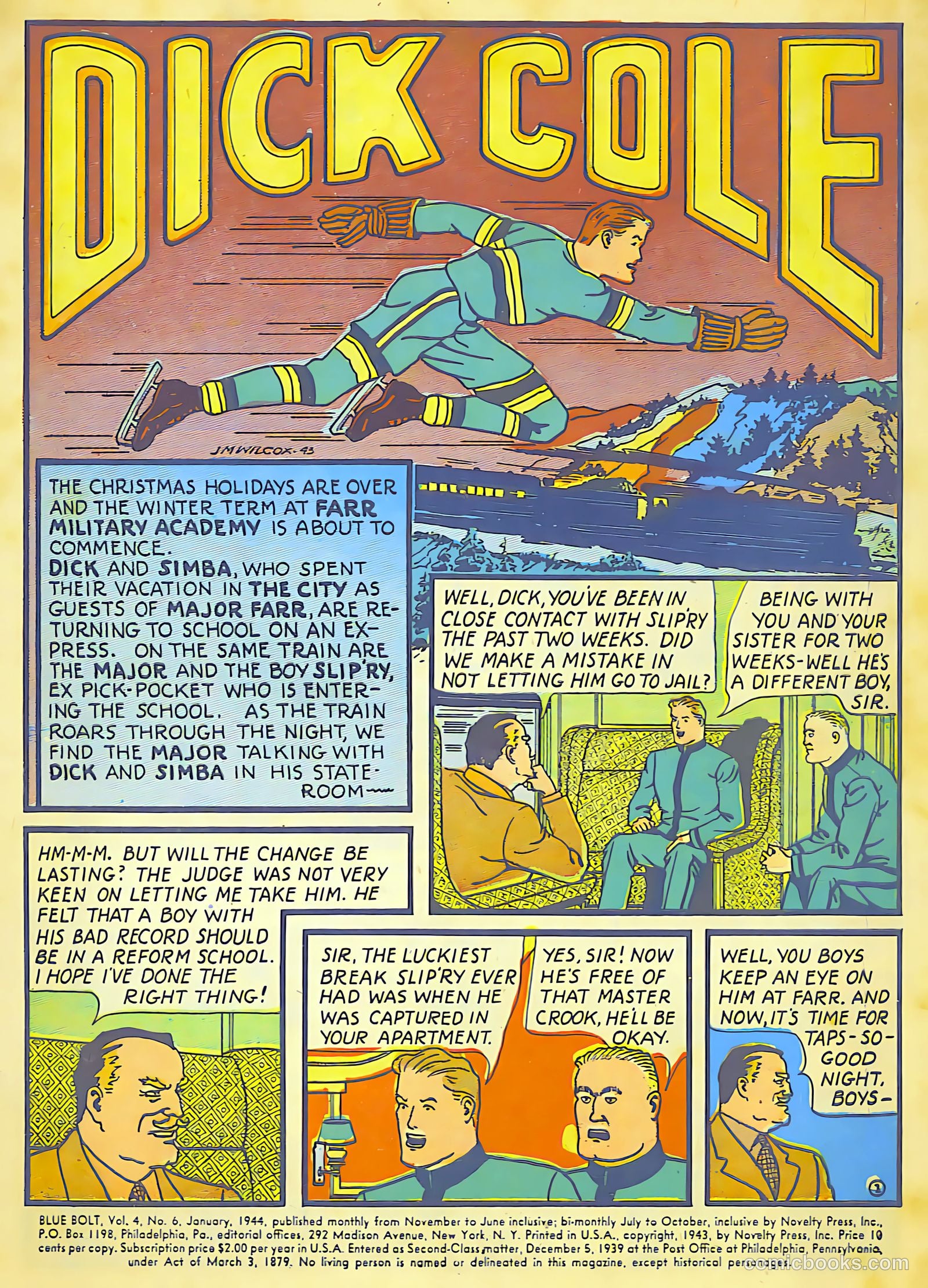 Blue Bolt #6 (1944) — page 3 of 60